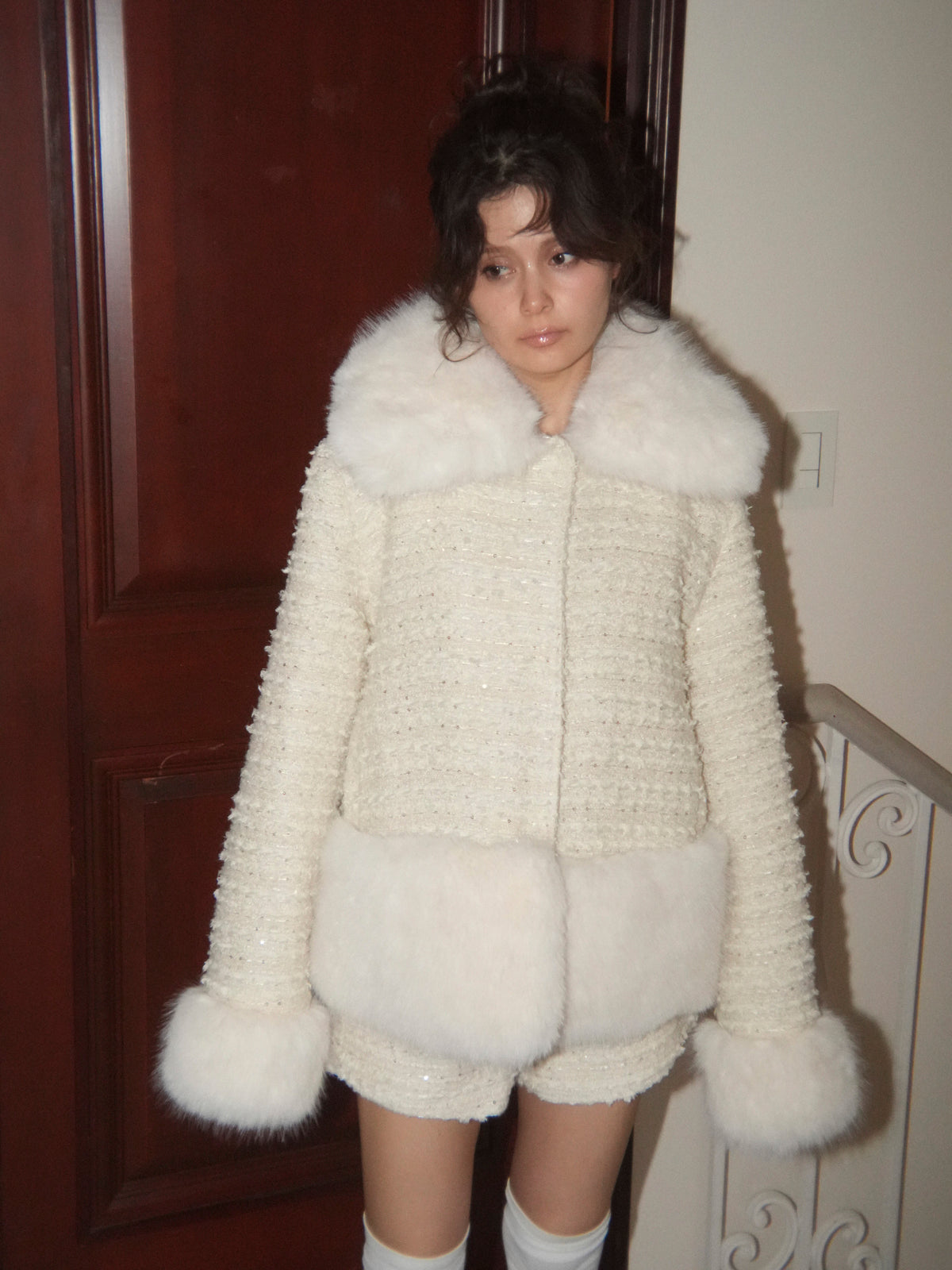 【先行予約】fancytweed coat