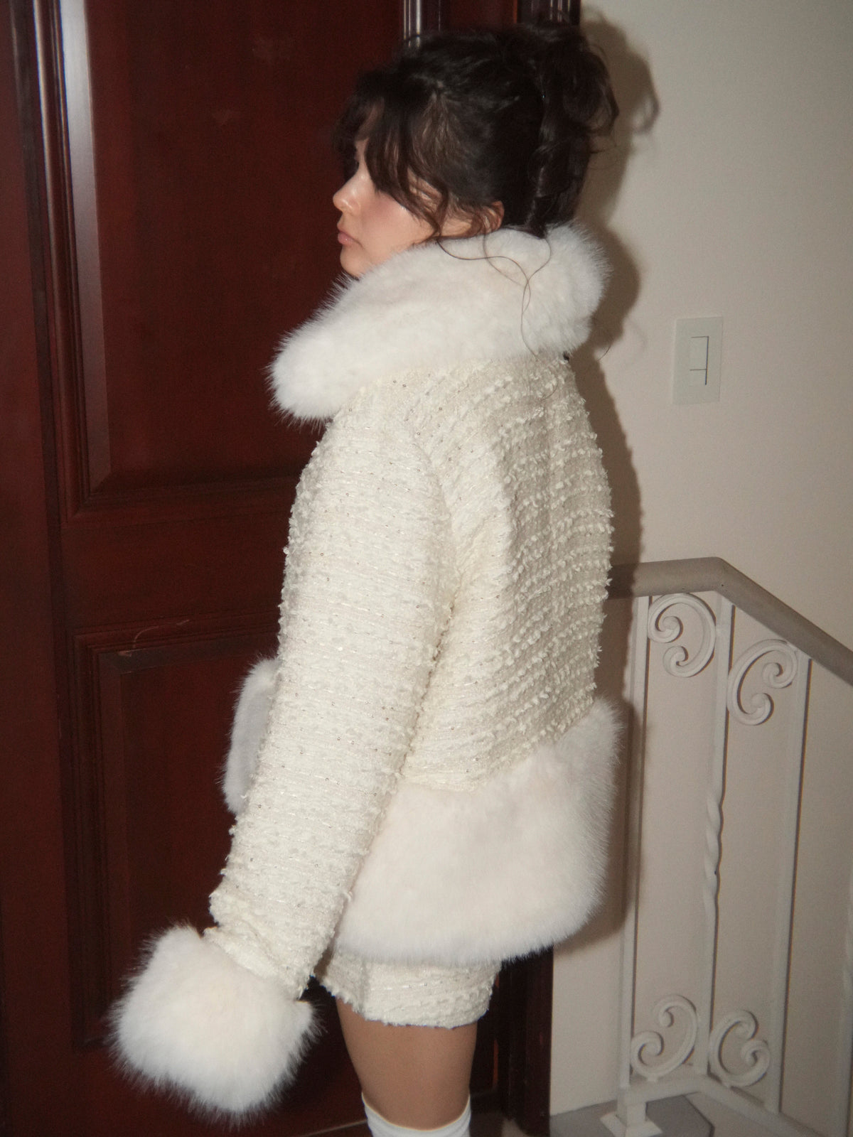 【先行予約】fancytweed coat