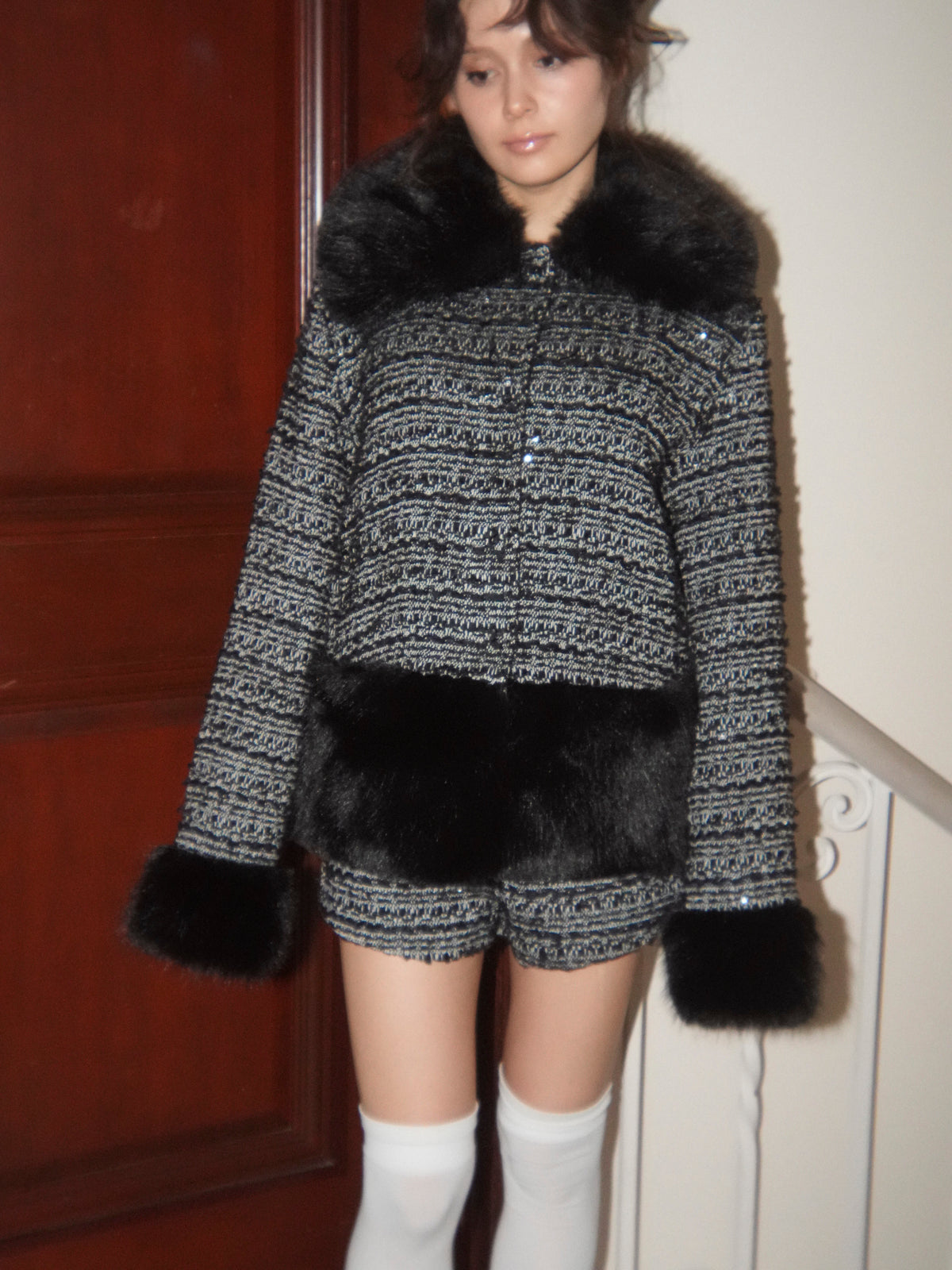 【先行予約】fancytweed coat