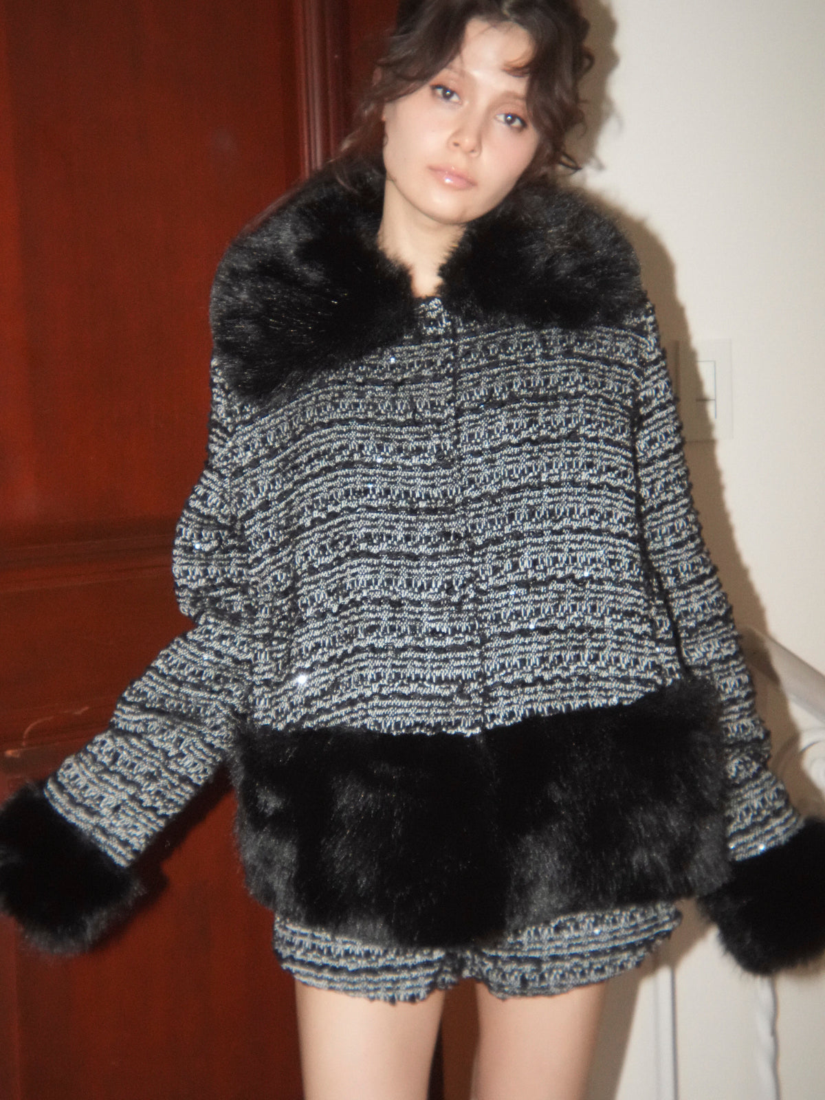 【先行予約】fancytweed coat