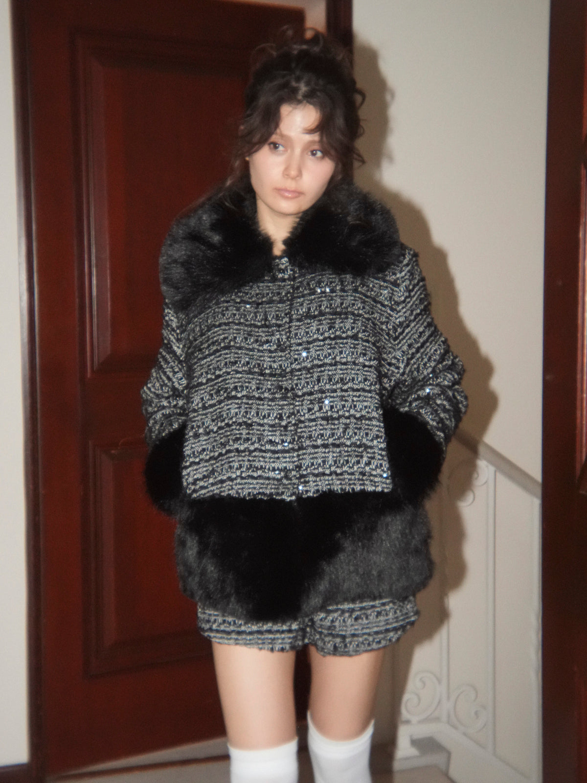 【先行予約】fancytweed coat