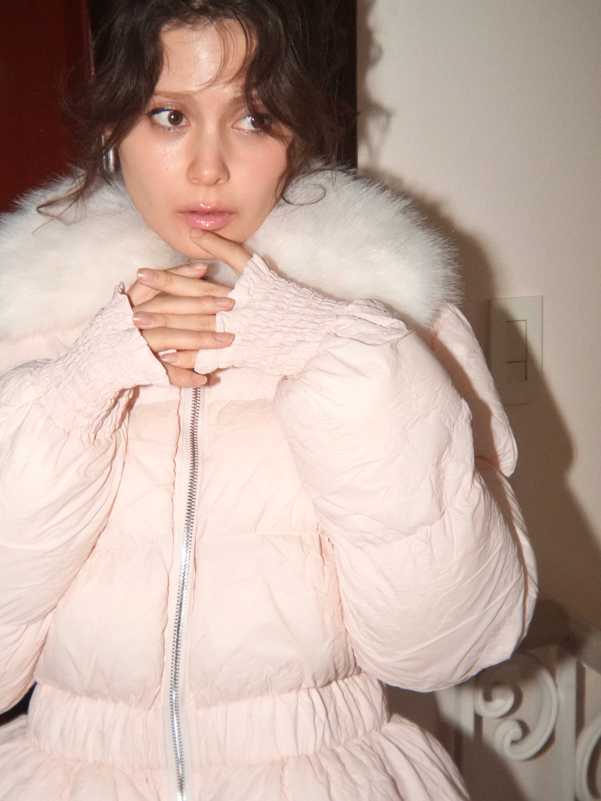 【先行予約】rocher peplum coat