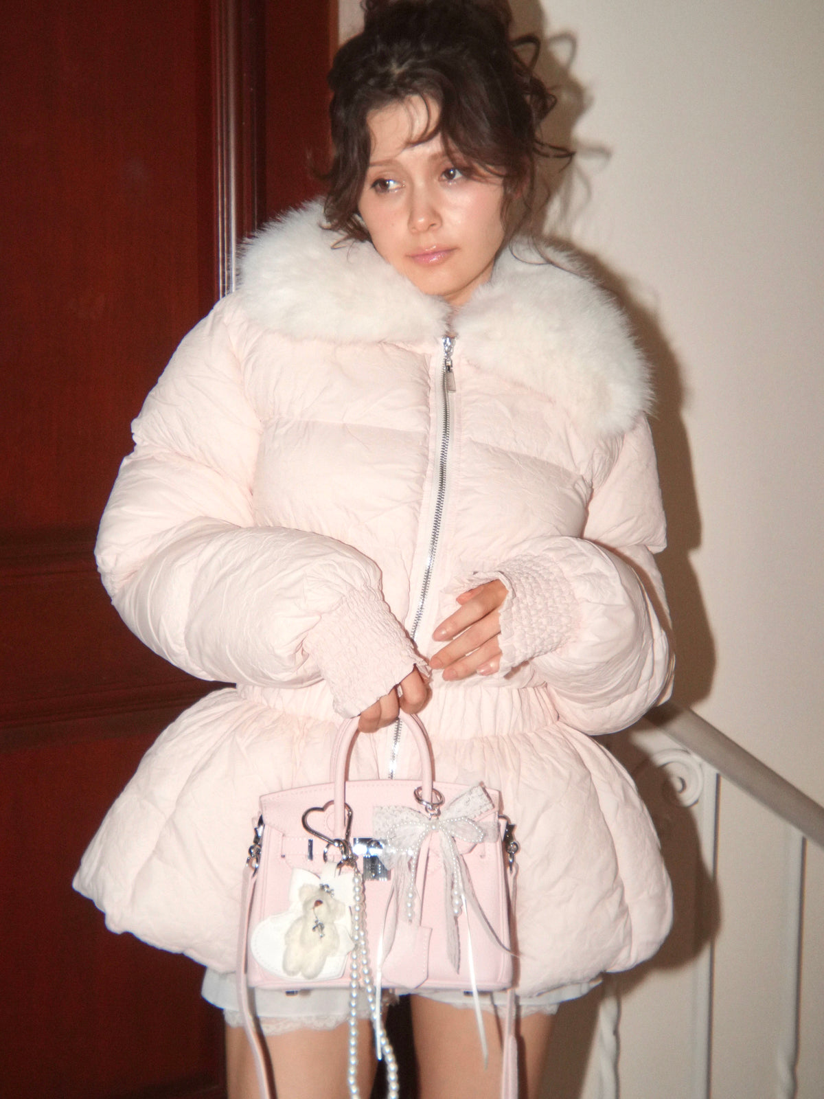 【先行予約】rocher peplum coat