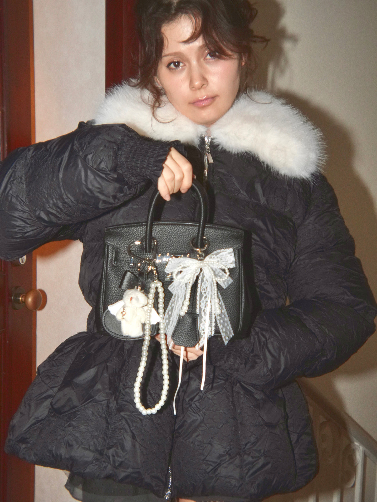 【先行予約】rocher peplum coat