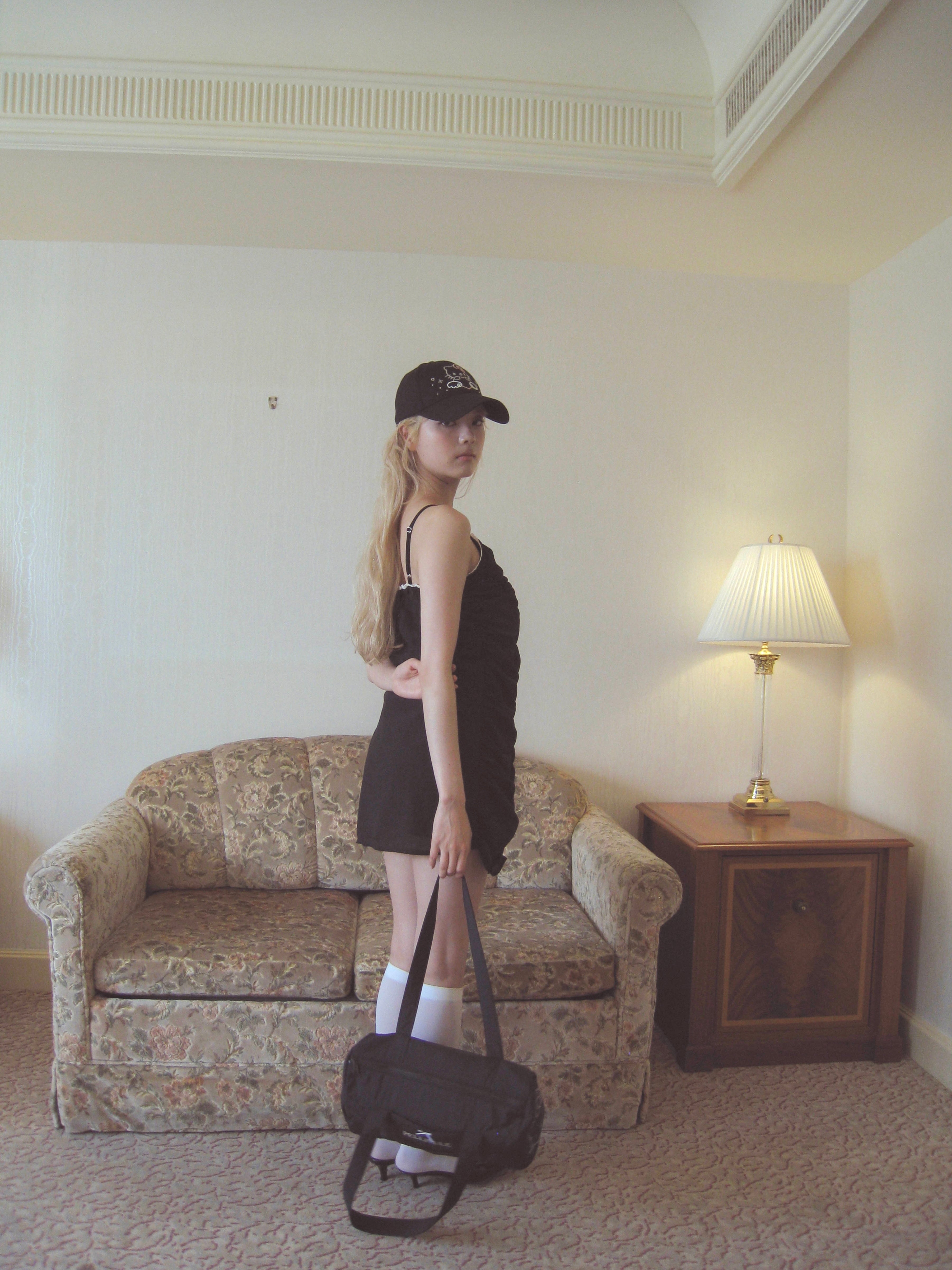 girlish gather mini onepiece