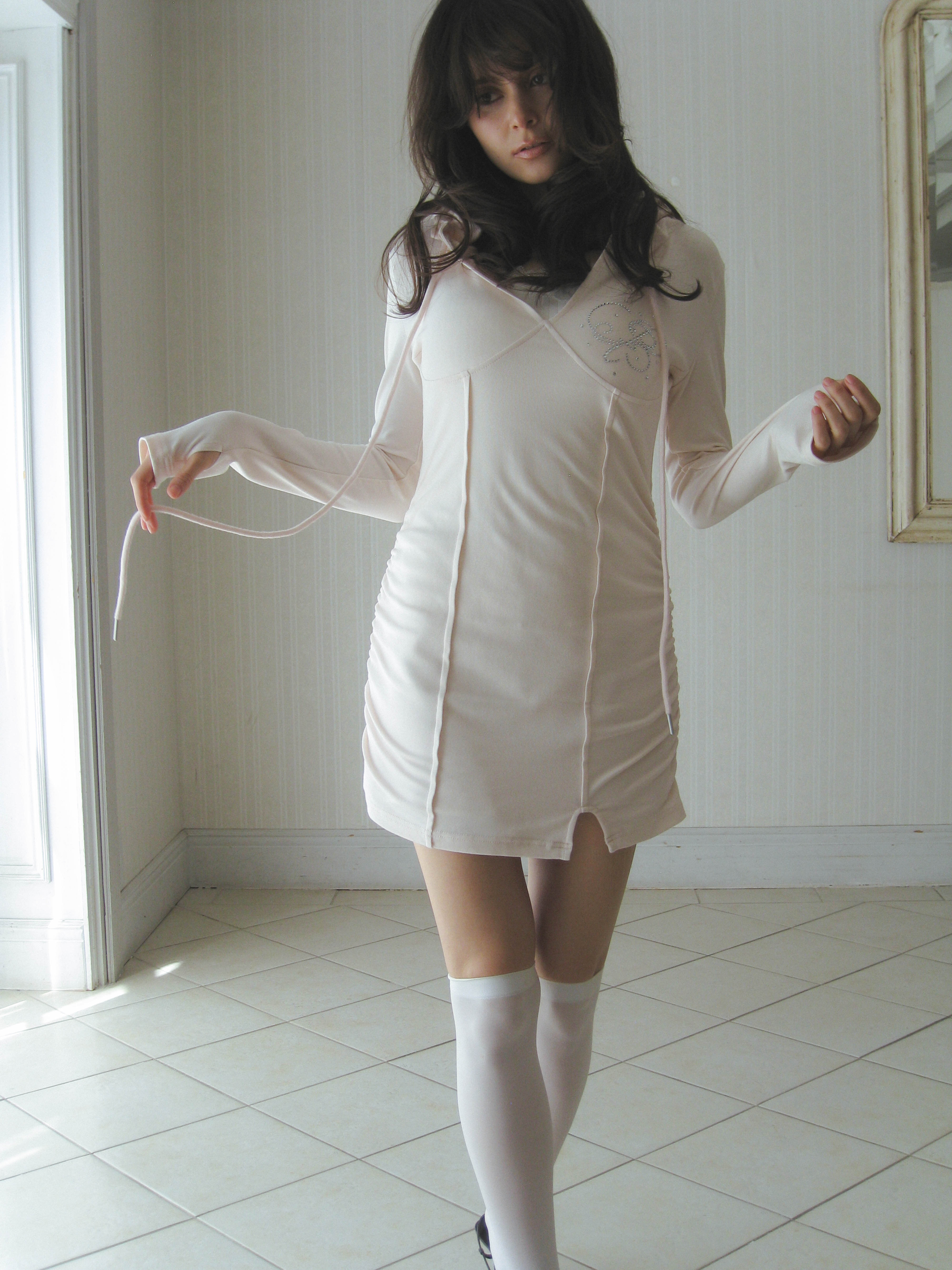 loose hoodie op
