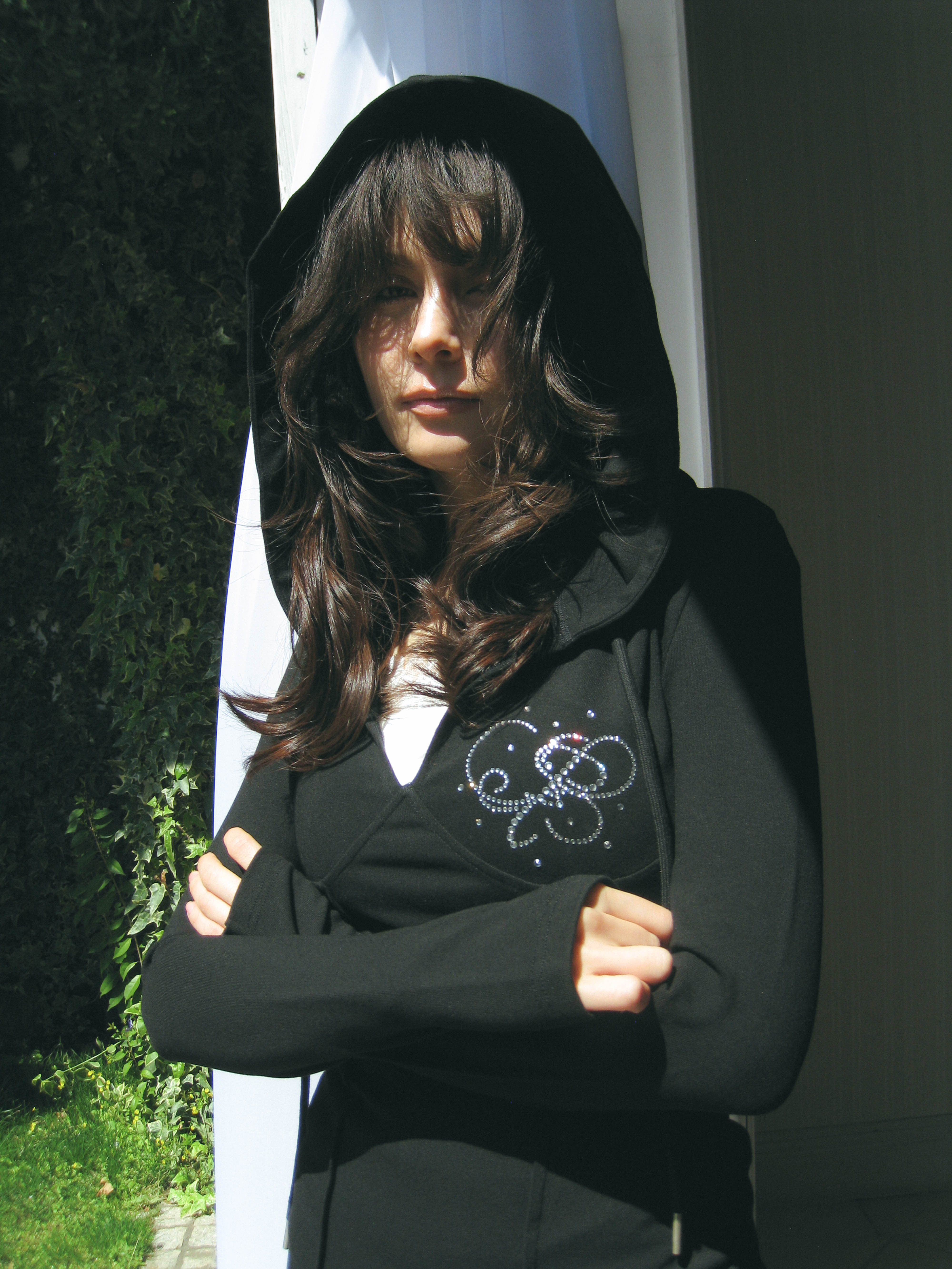 loose hoodie op