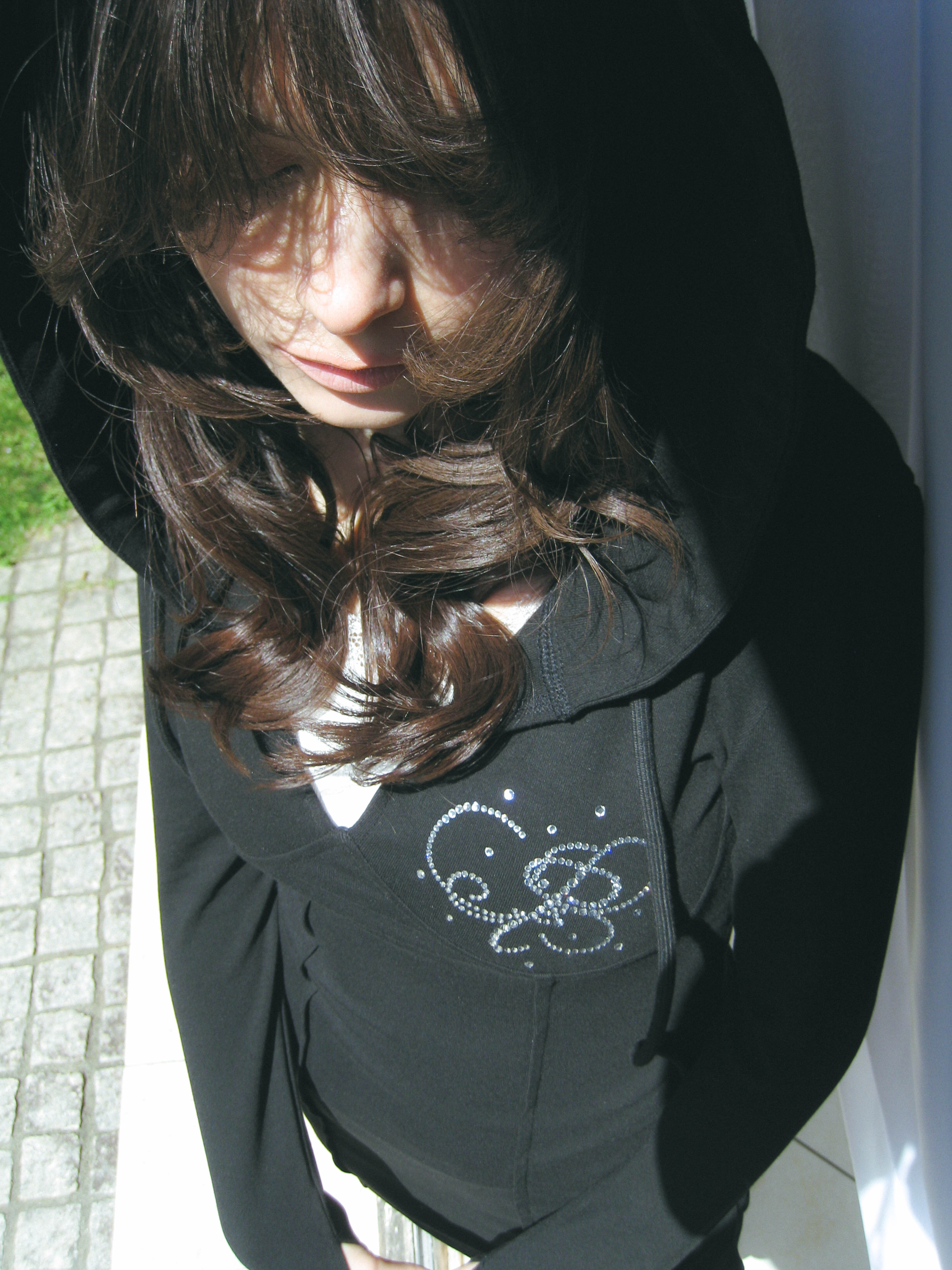 loose hoodie op