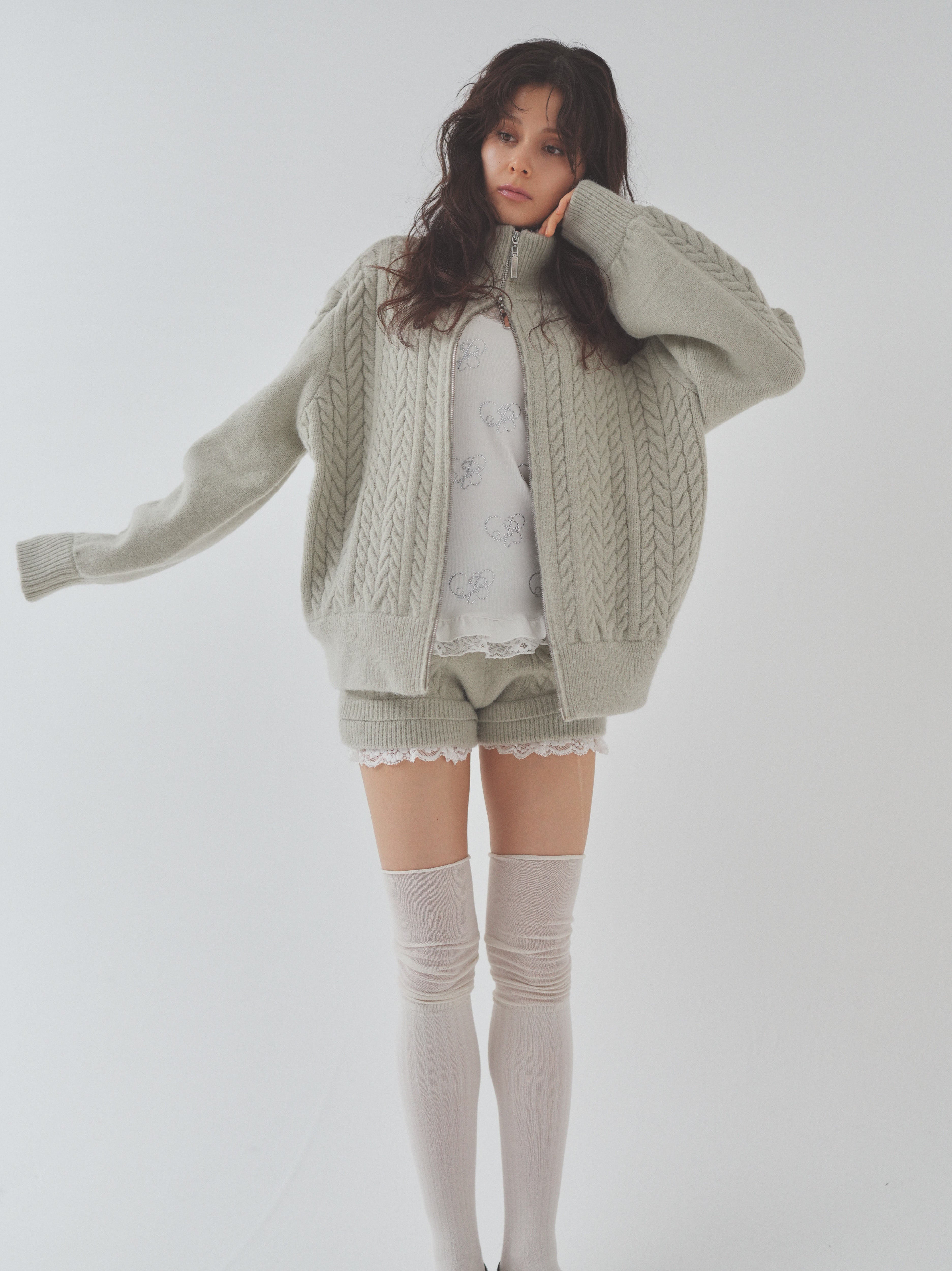 candyfloss knit pants