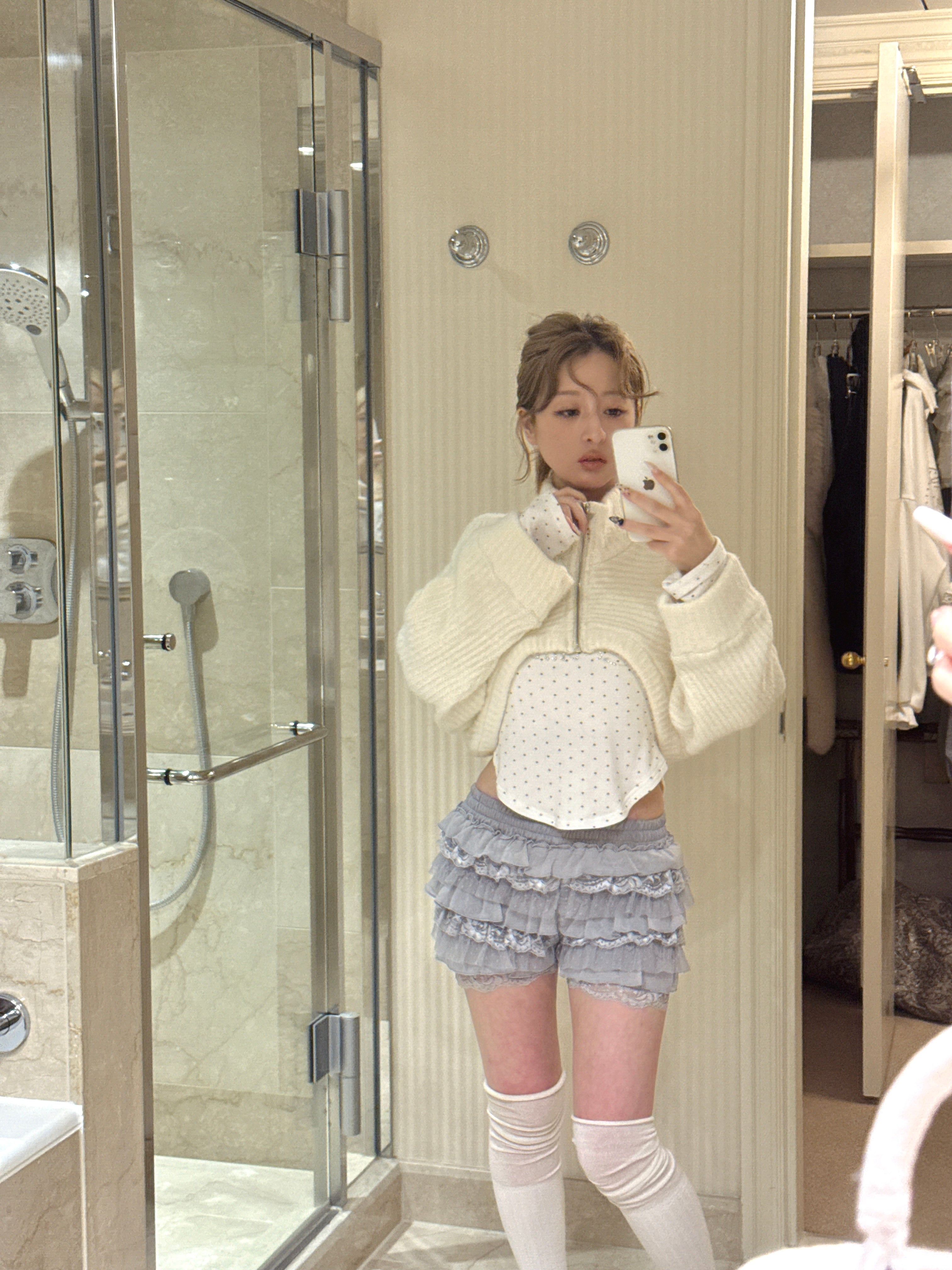 petal layer shortpants