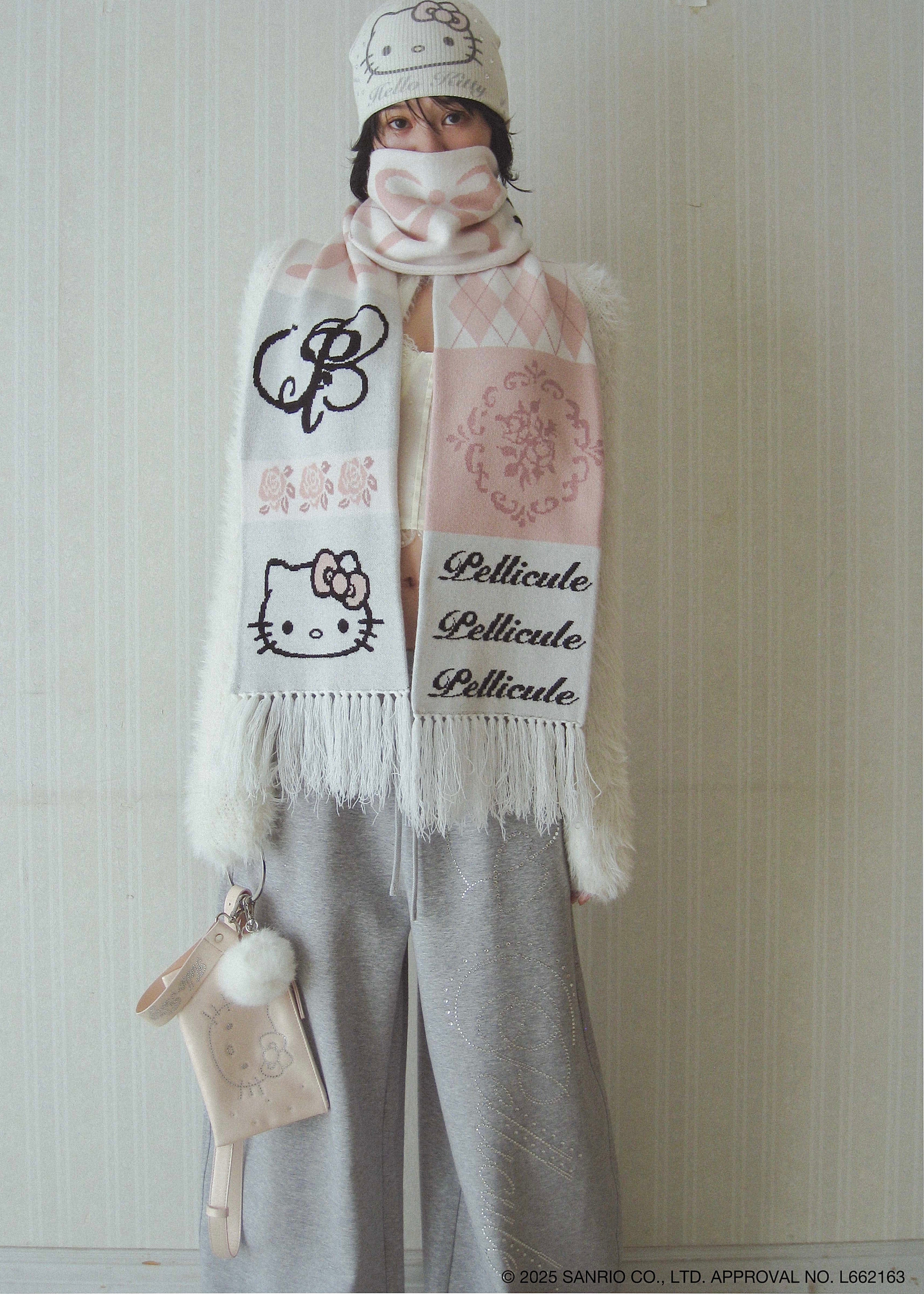 HELLO KITTY charm pouch shoulder