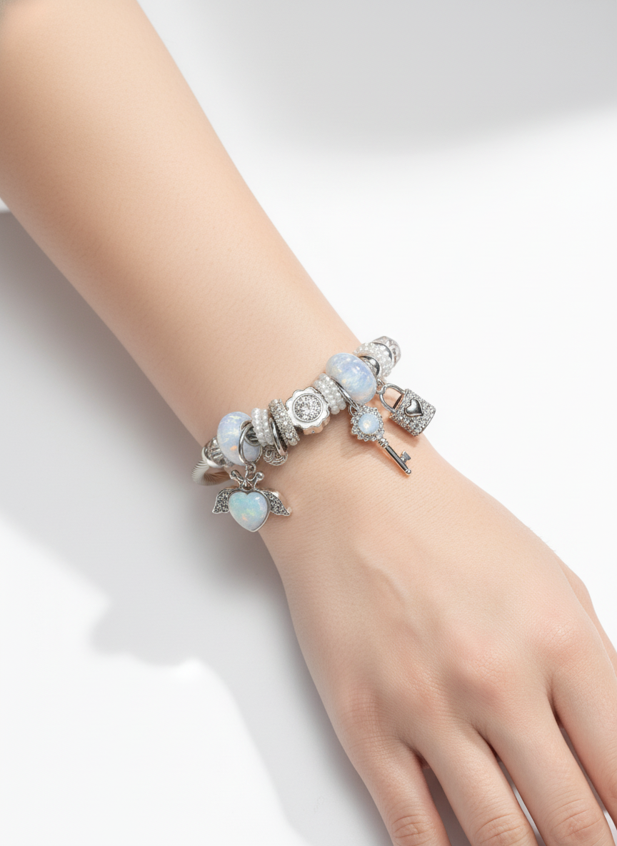 mixture charm bracelet