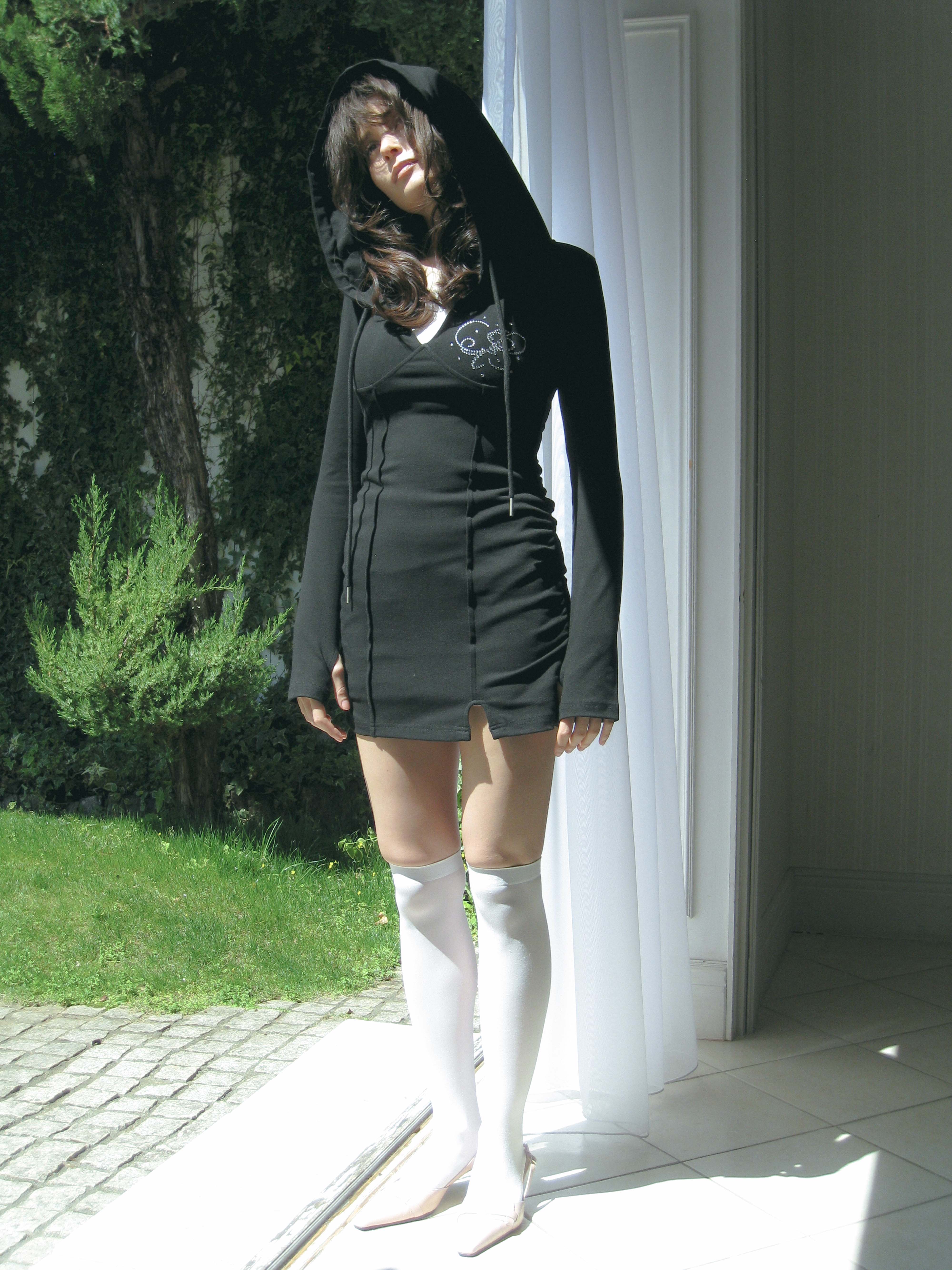 loose hoodie op