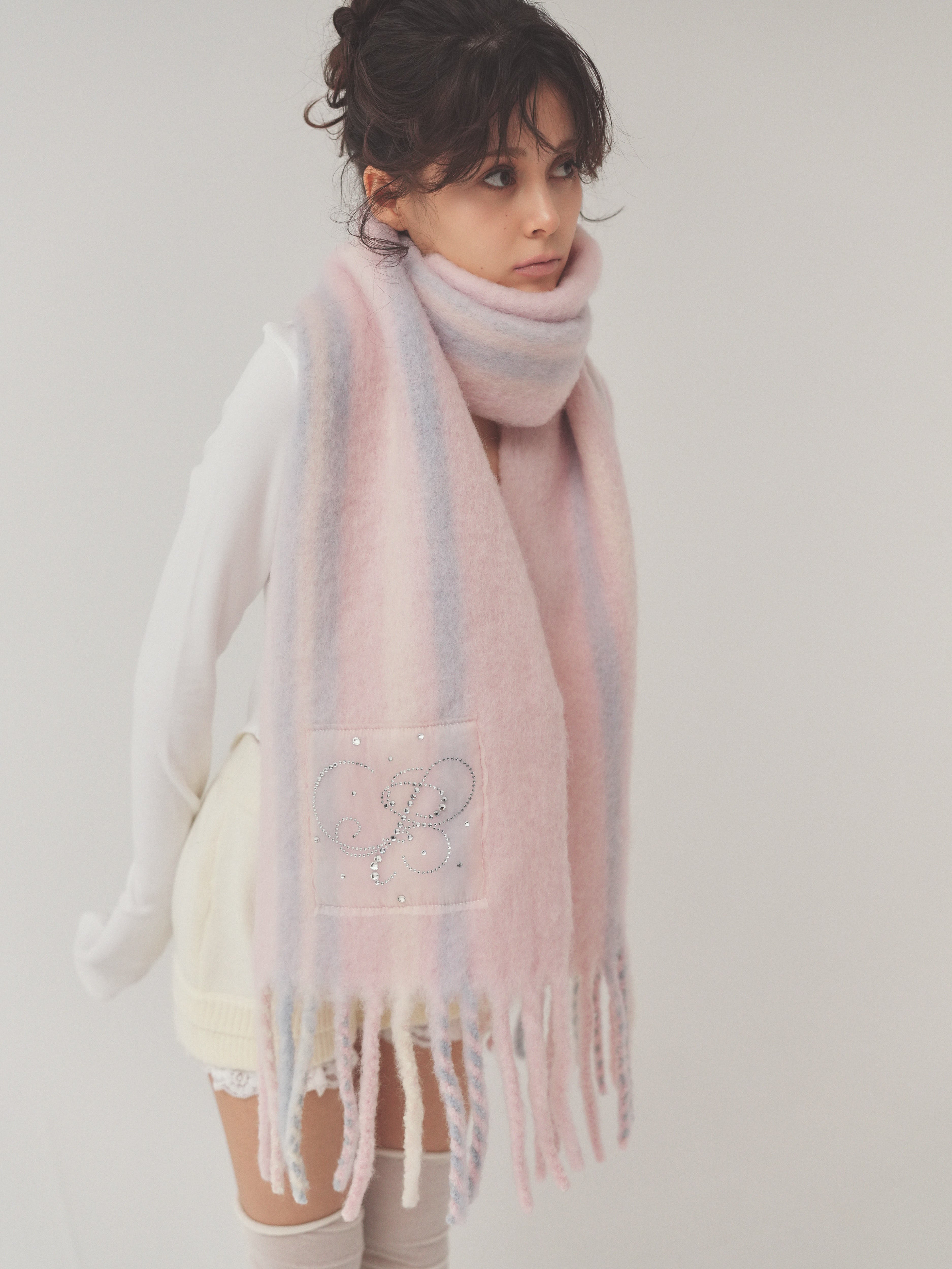 【12/20発送】motif pale muffler