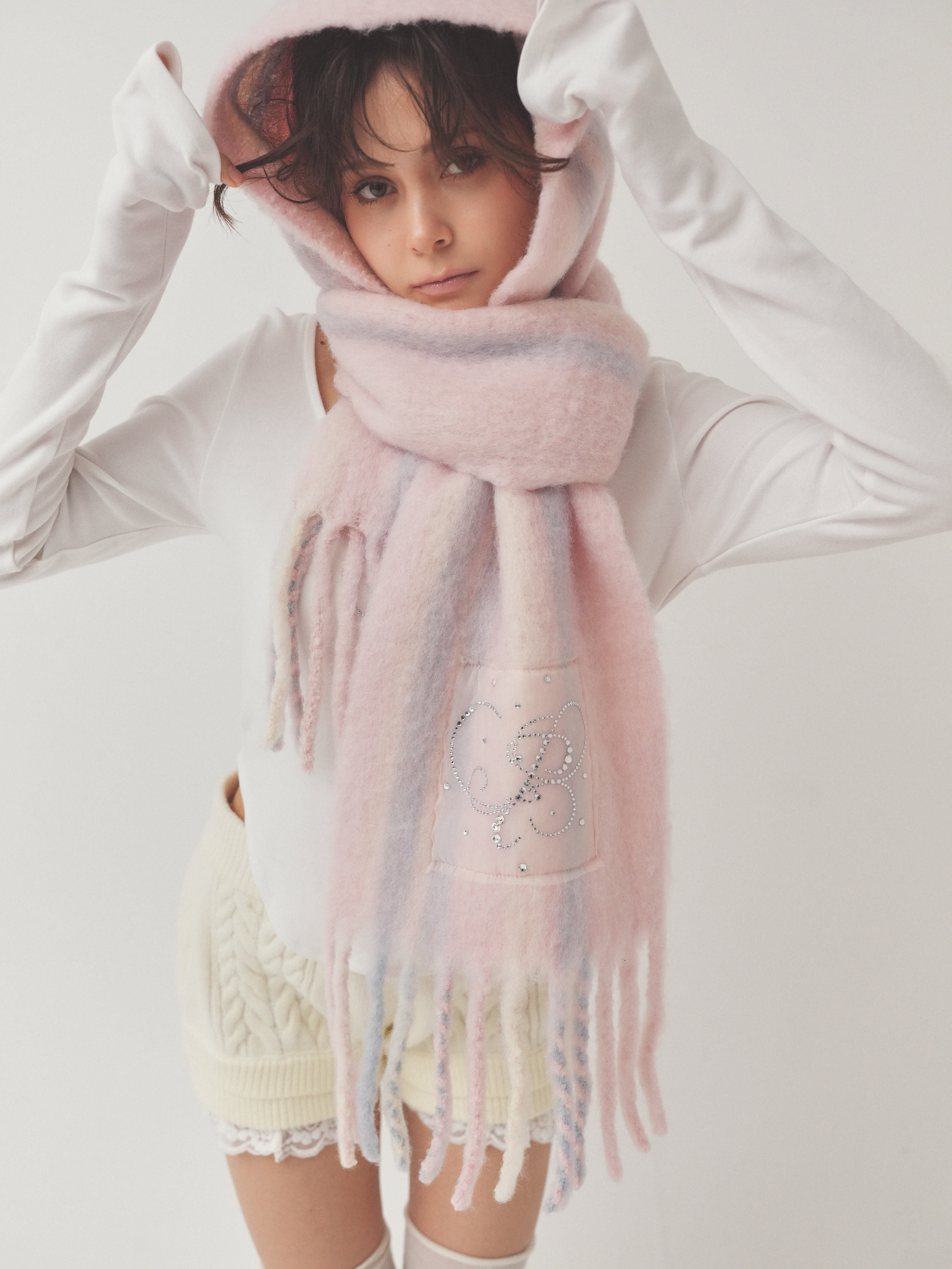 【12/20発送】motif pale muffler