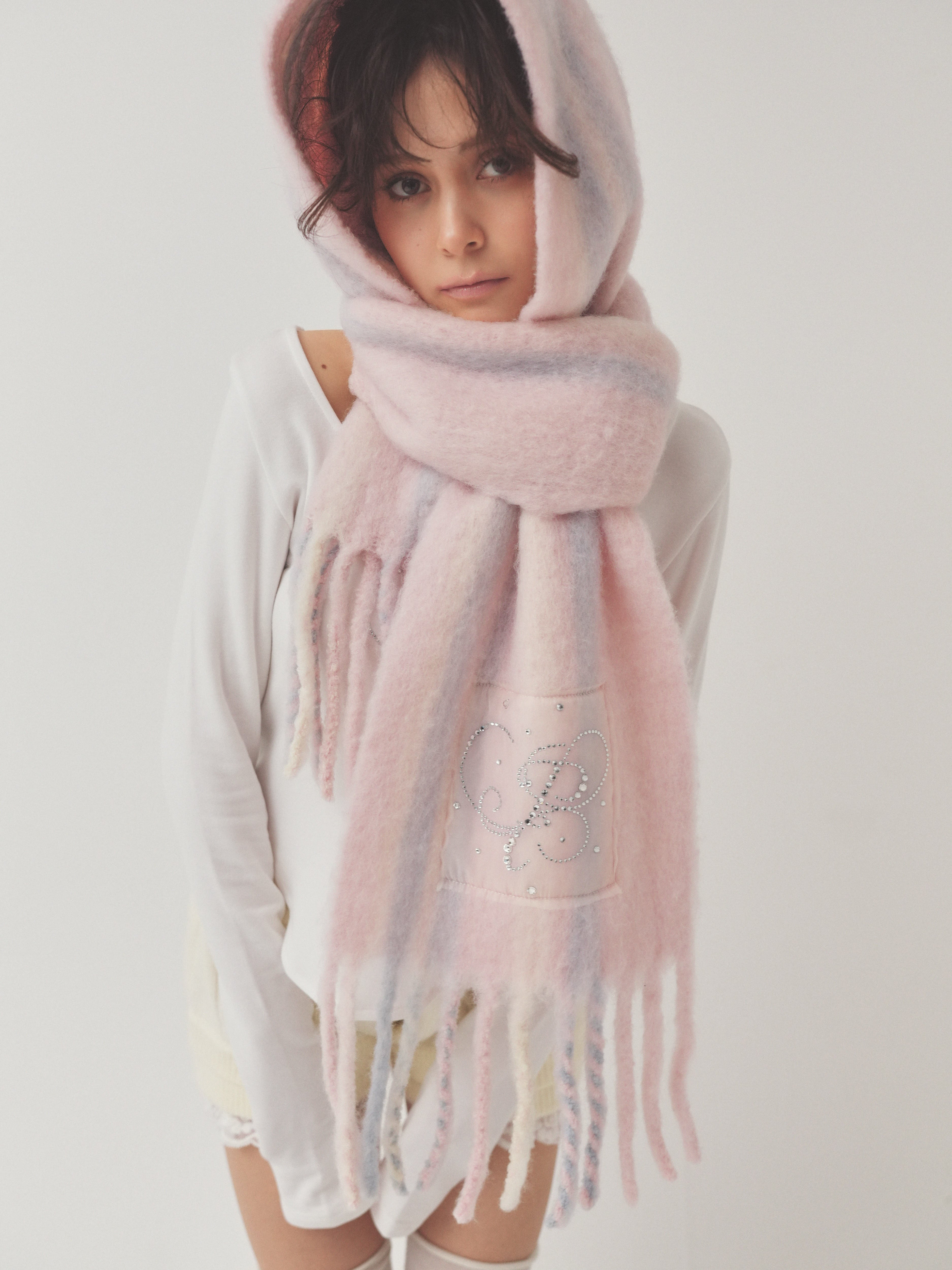 【12/20発送】motif pale muffler