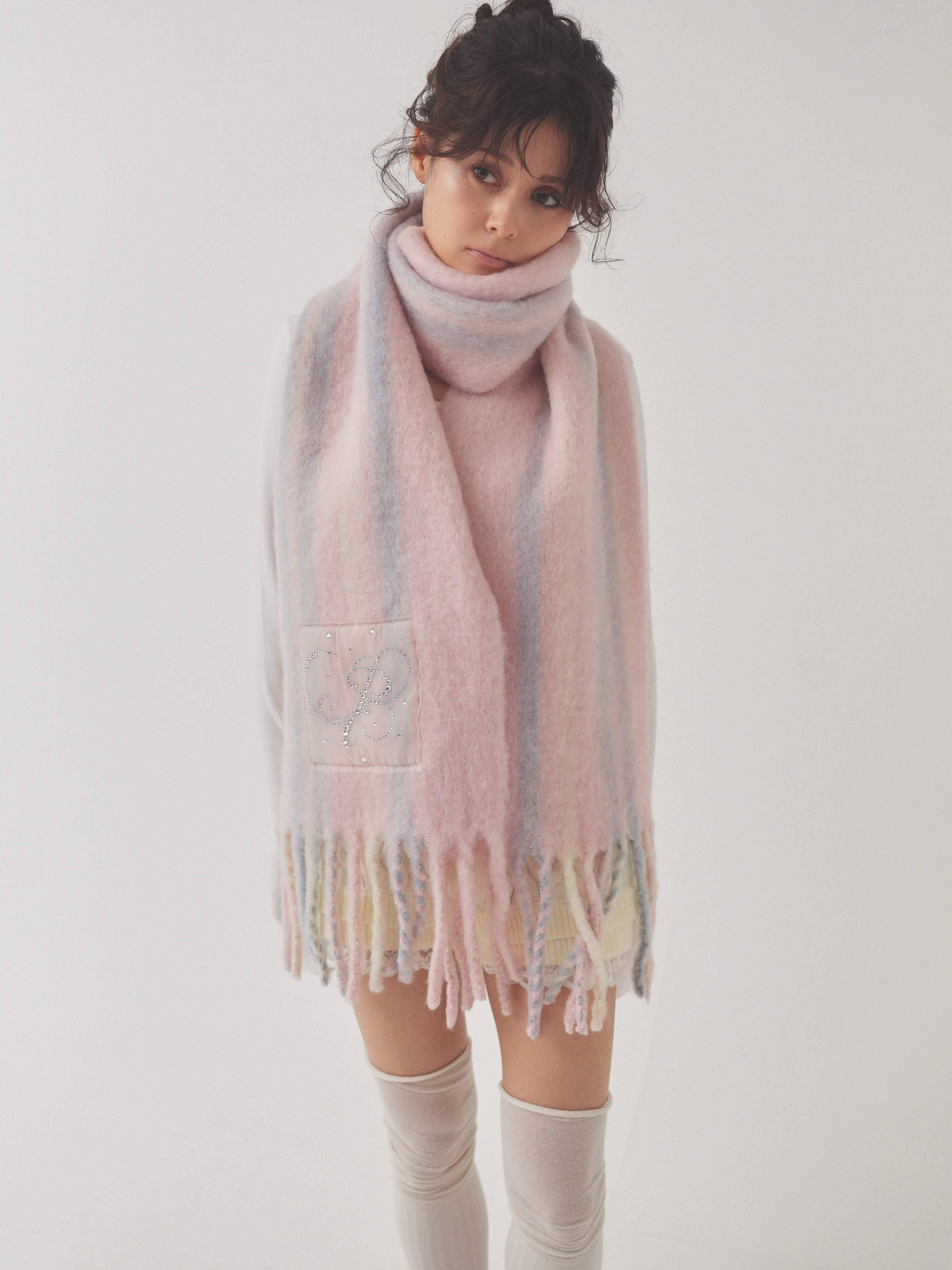 【12/20発送】motif pale muffler