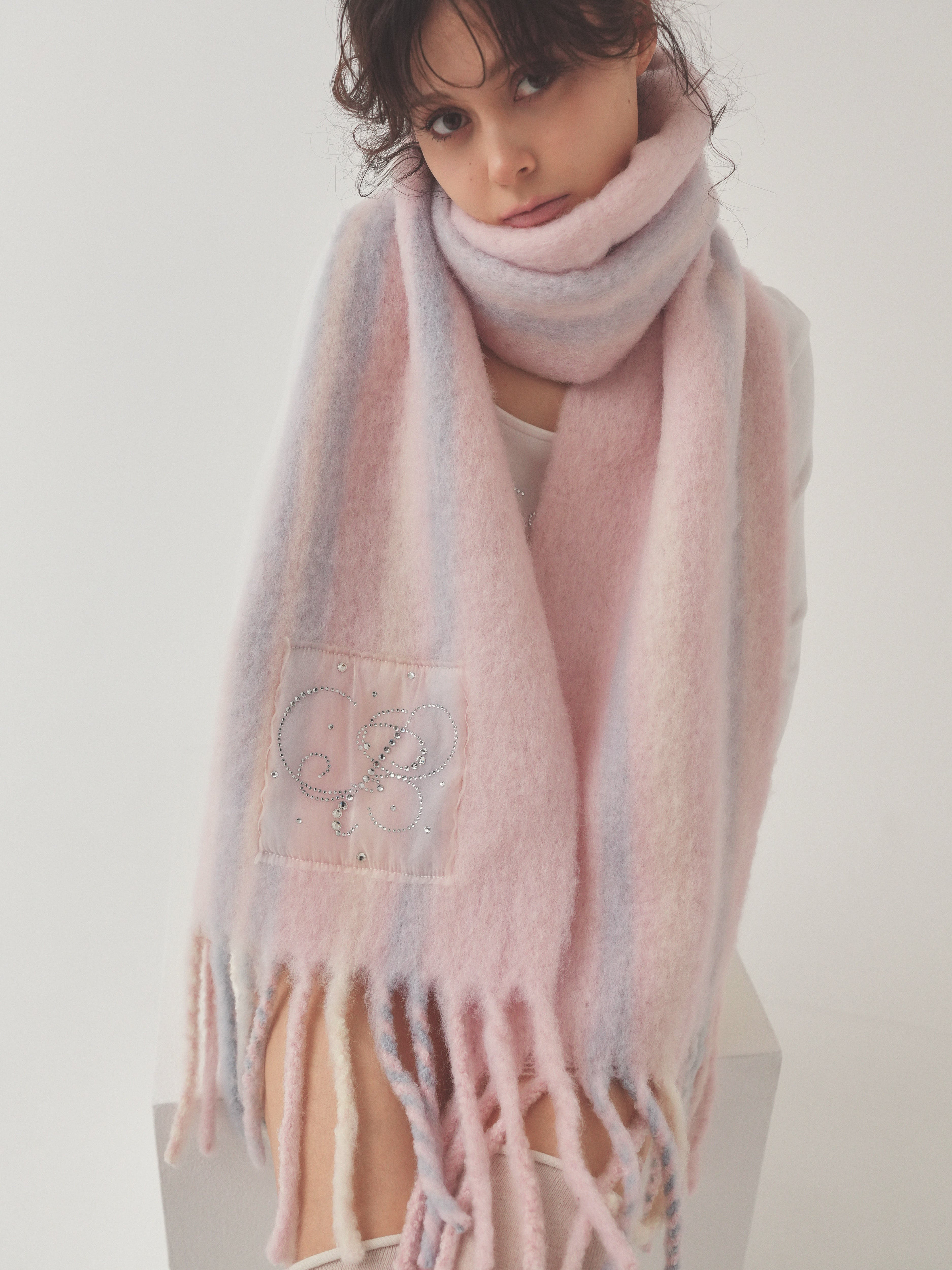 【12/20発送】motif pale muffler