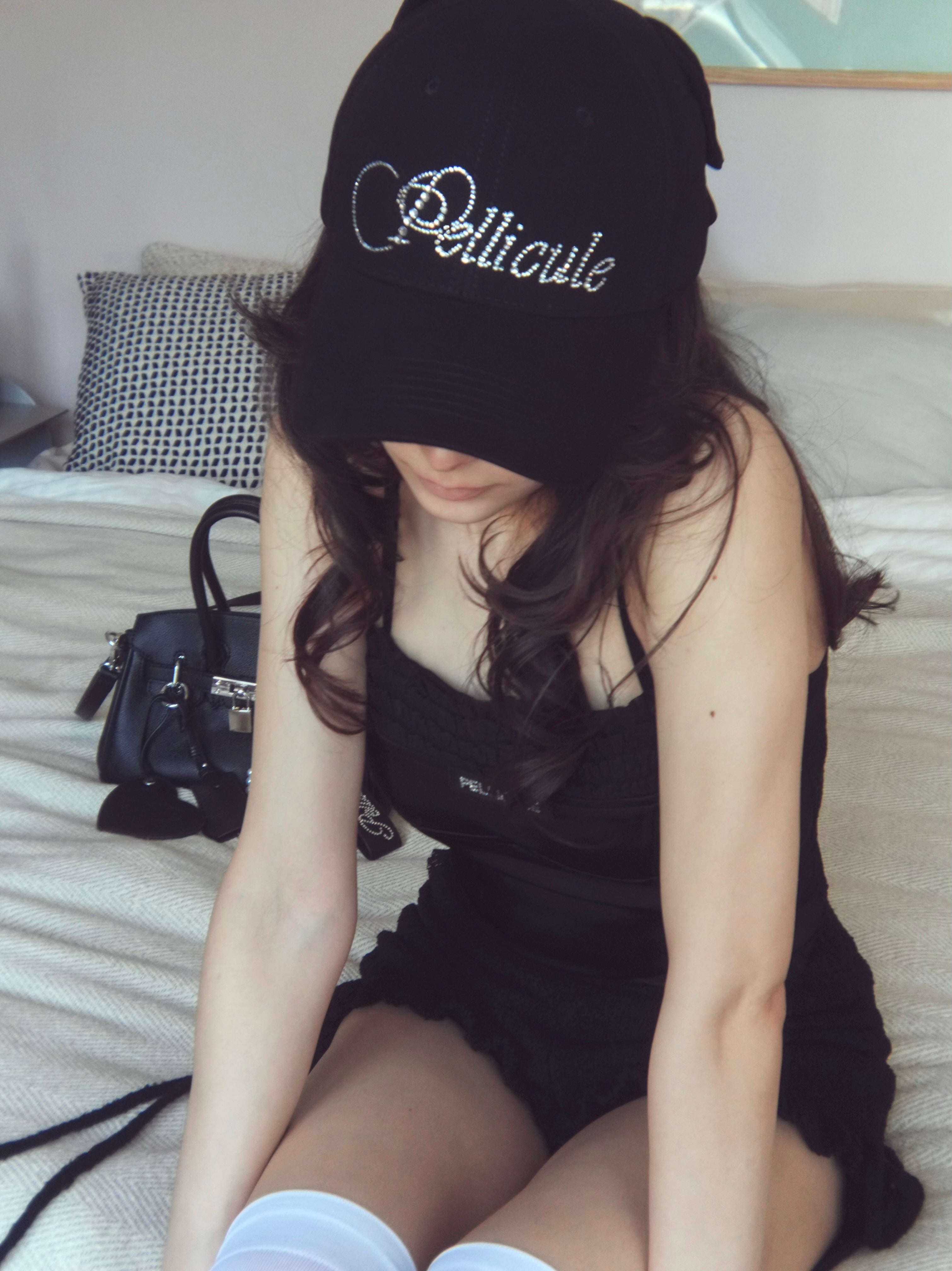 backribbon bijou cap