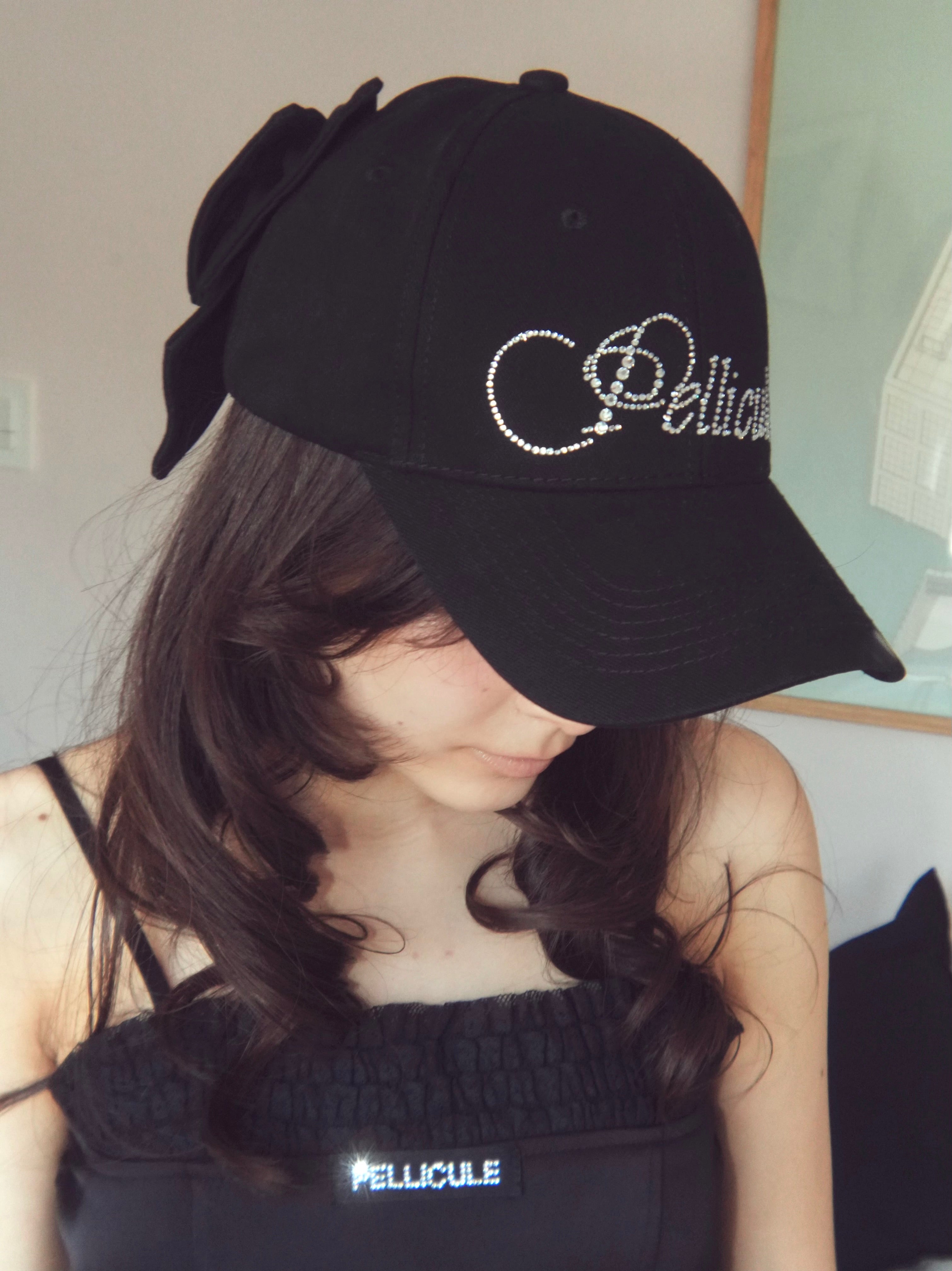 backribbon bijou cap