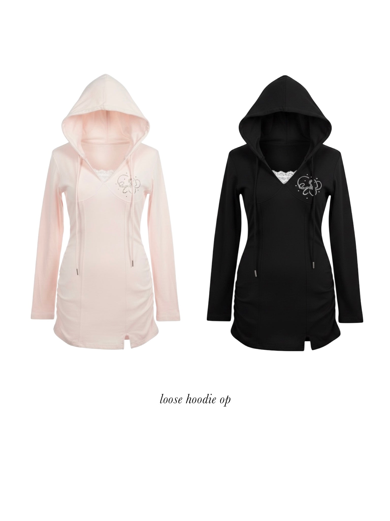 loose hoodie op