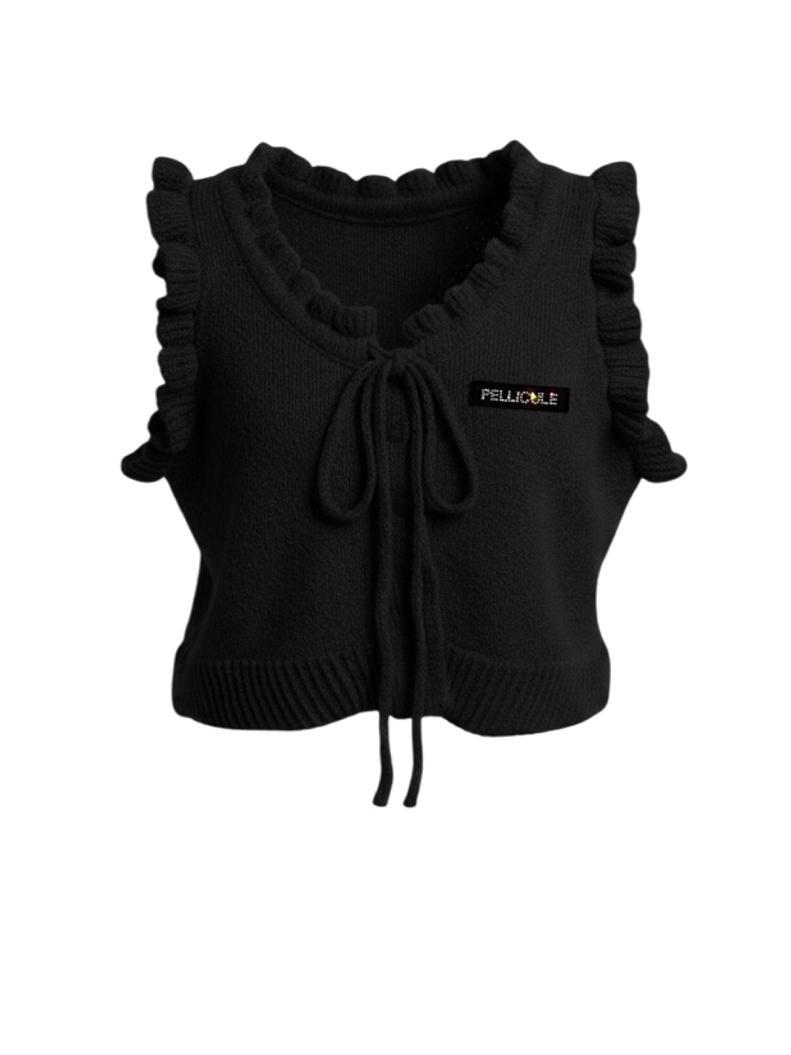 frill knit tops