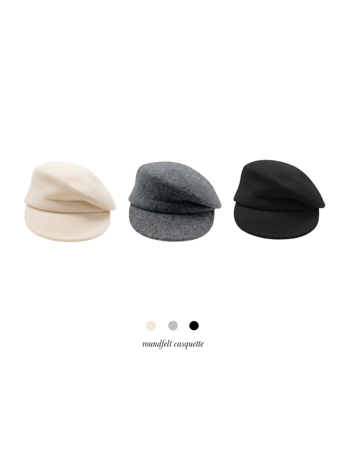roundfelt casquette
