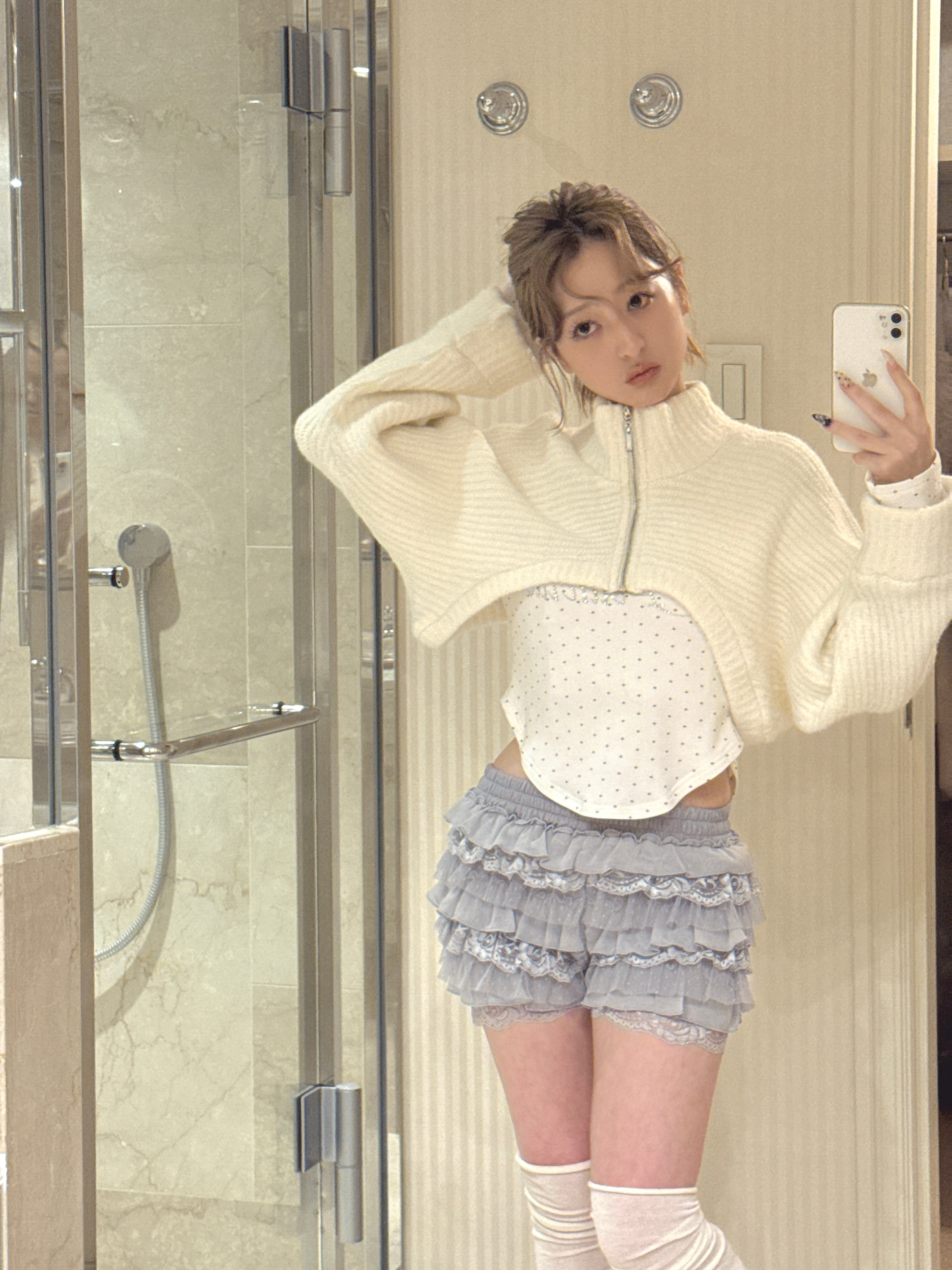 petal layer shortpants｜PELLICULE | ぺリキュール