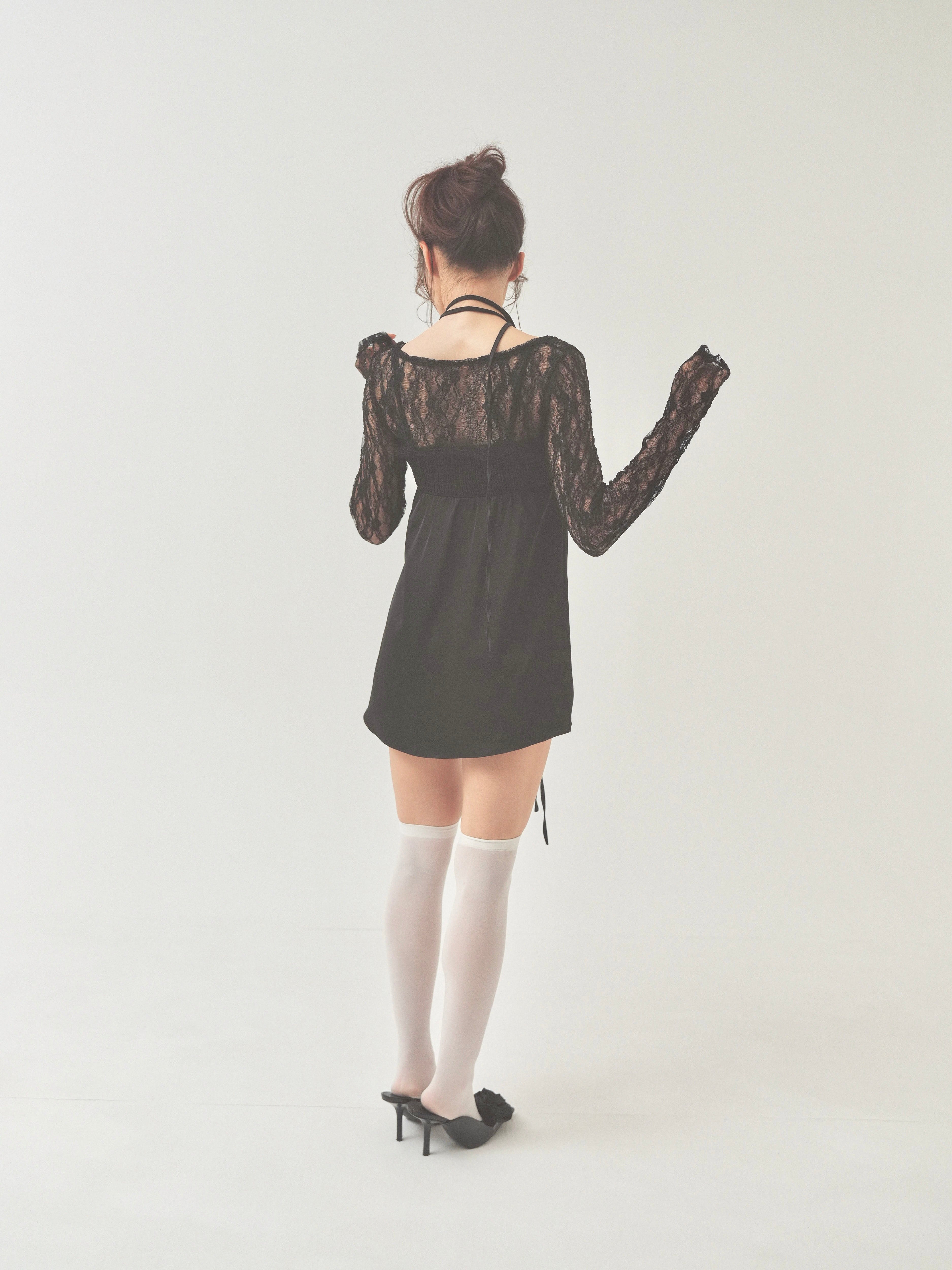 short lacy cardigan