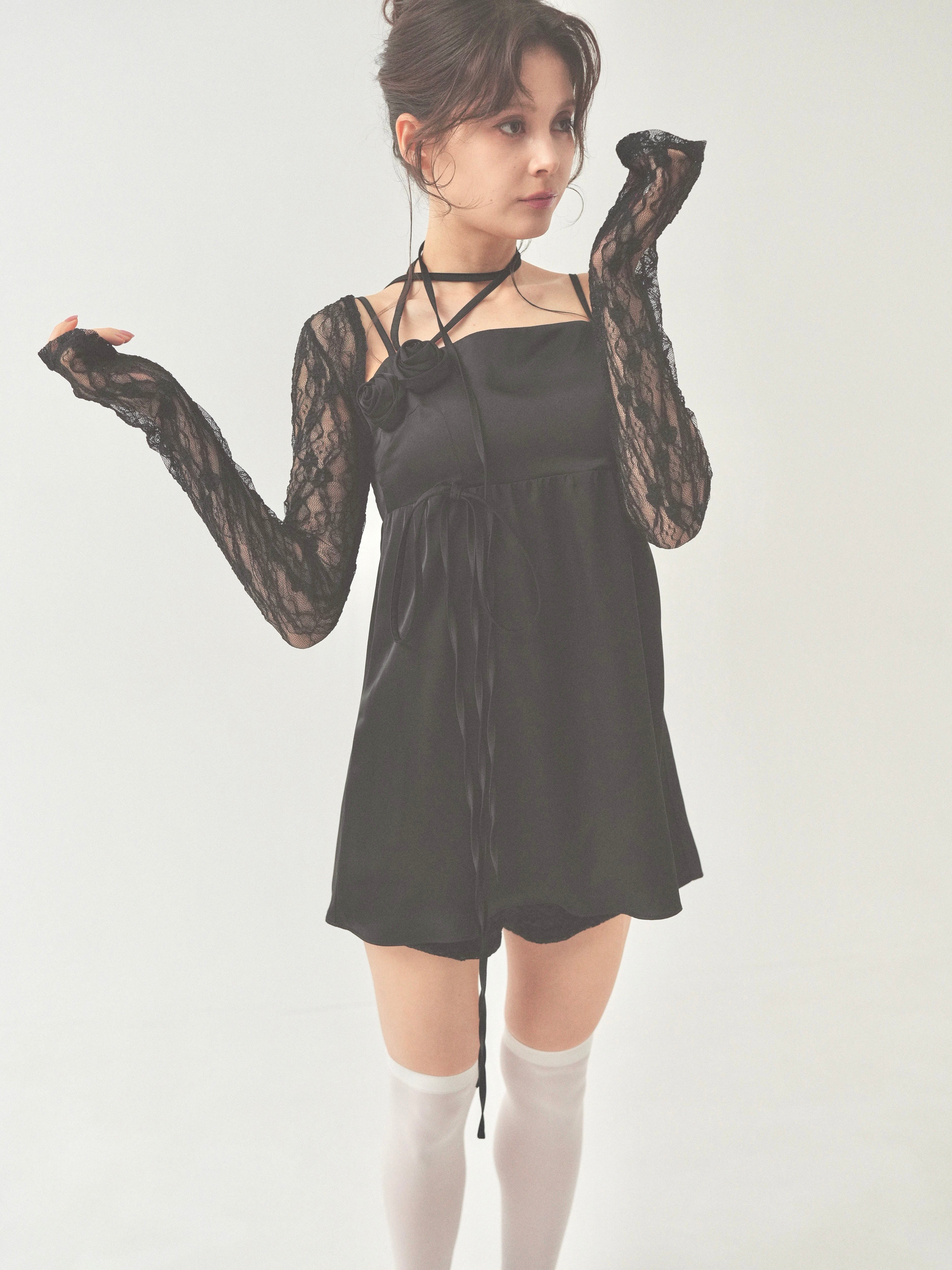 short lacy cardigan