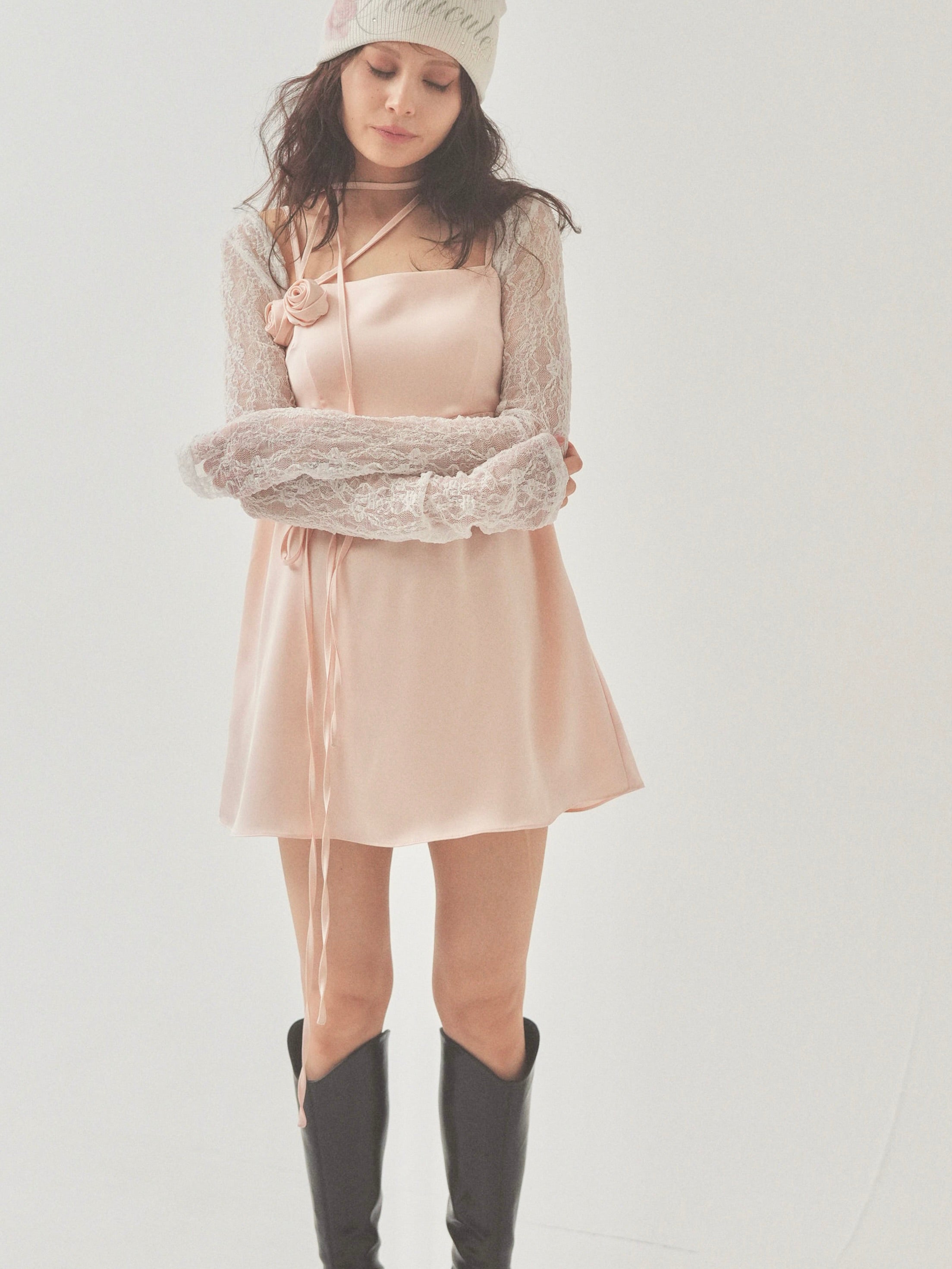 short lacy cardigan