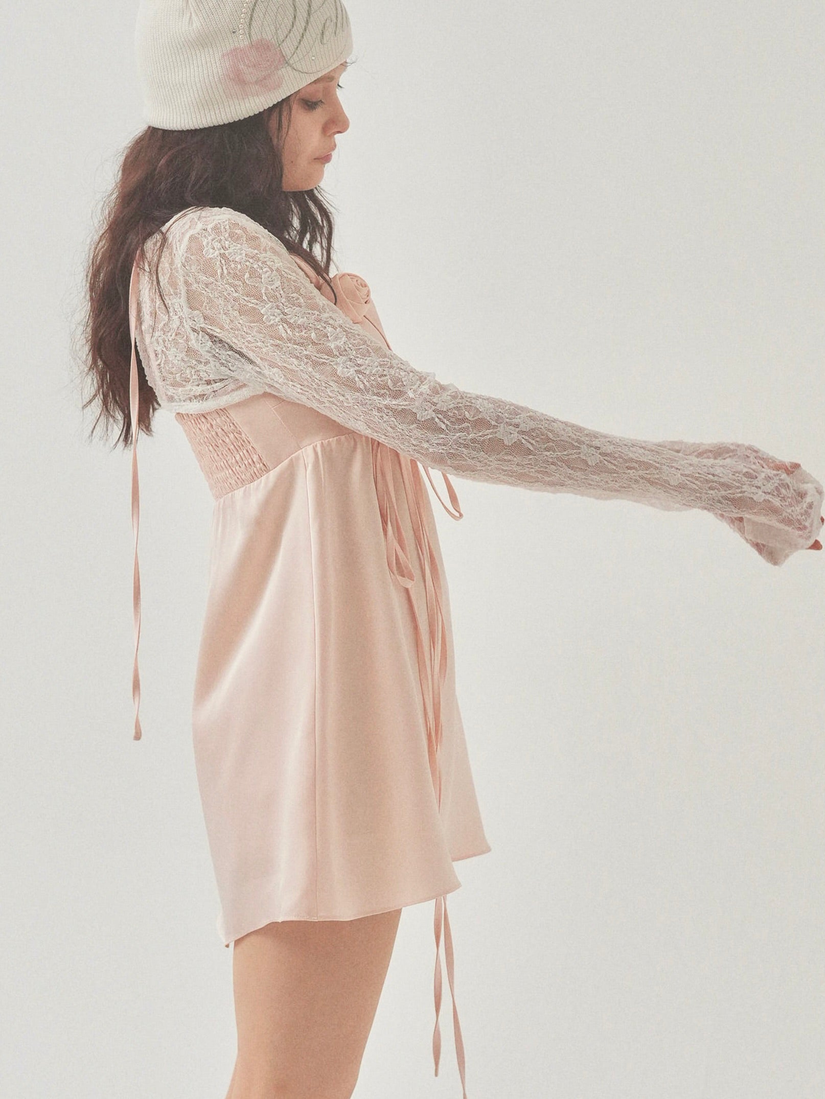 short lacy cardigan