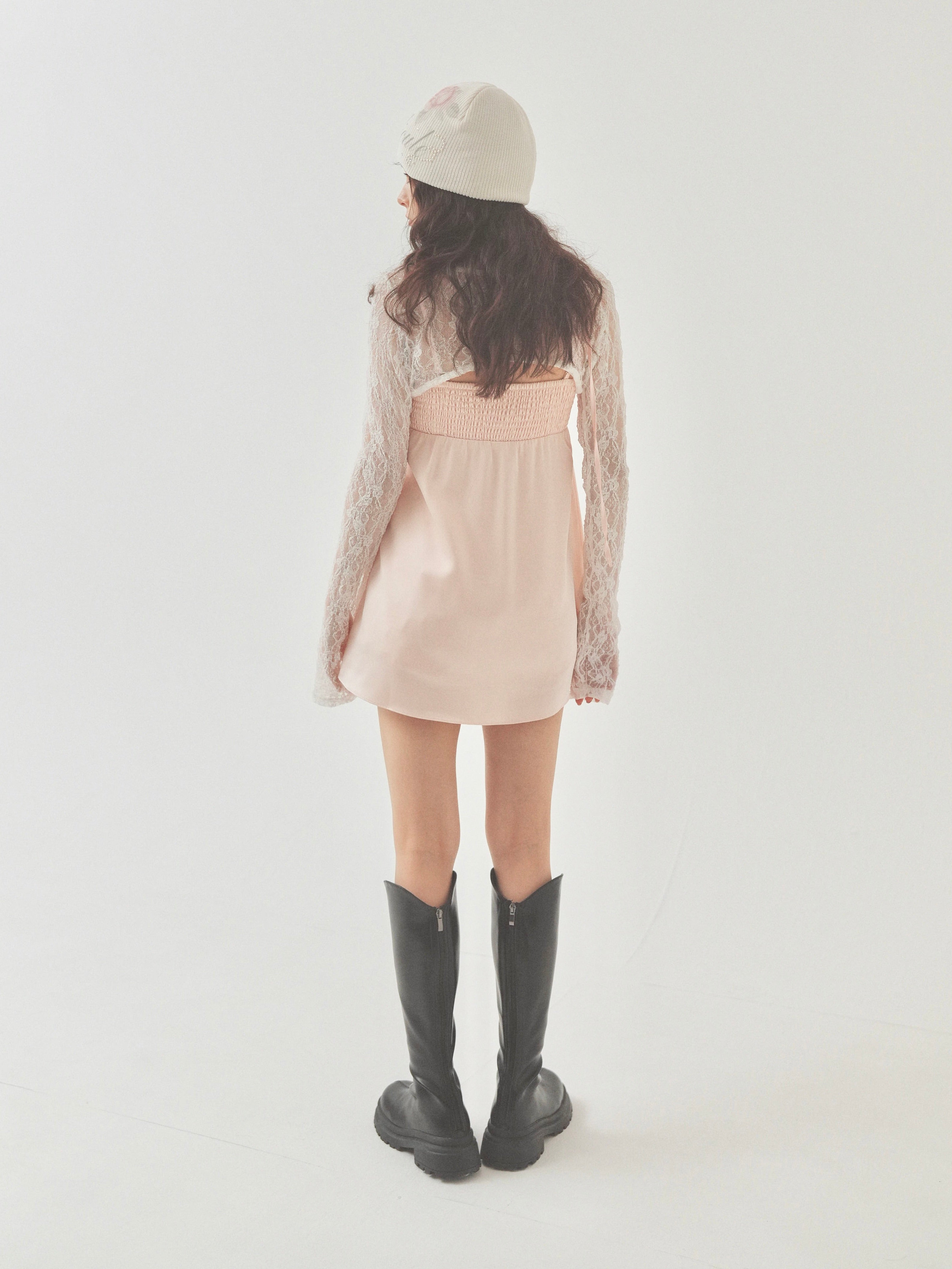 short lacy cardigan