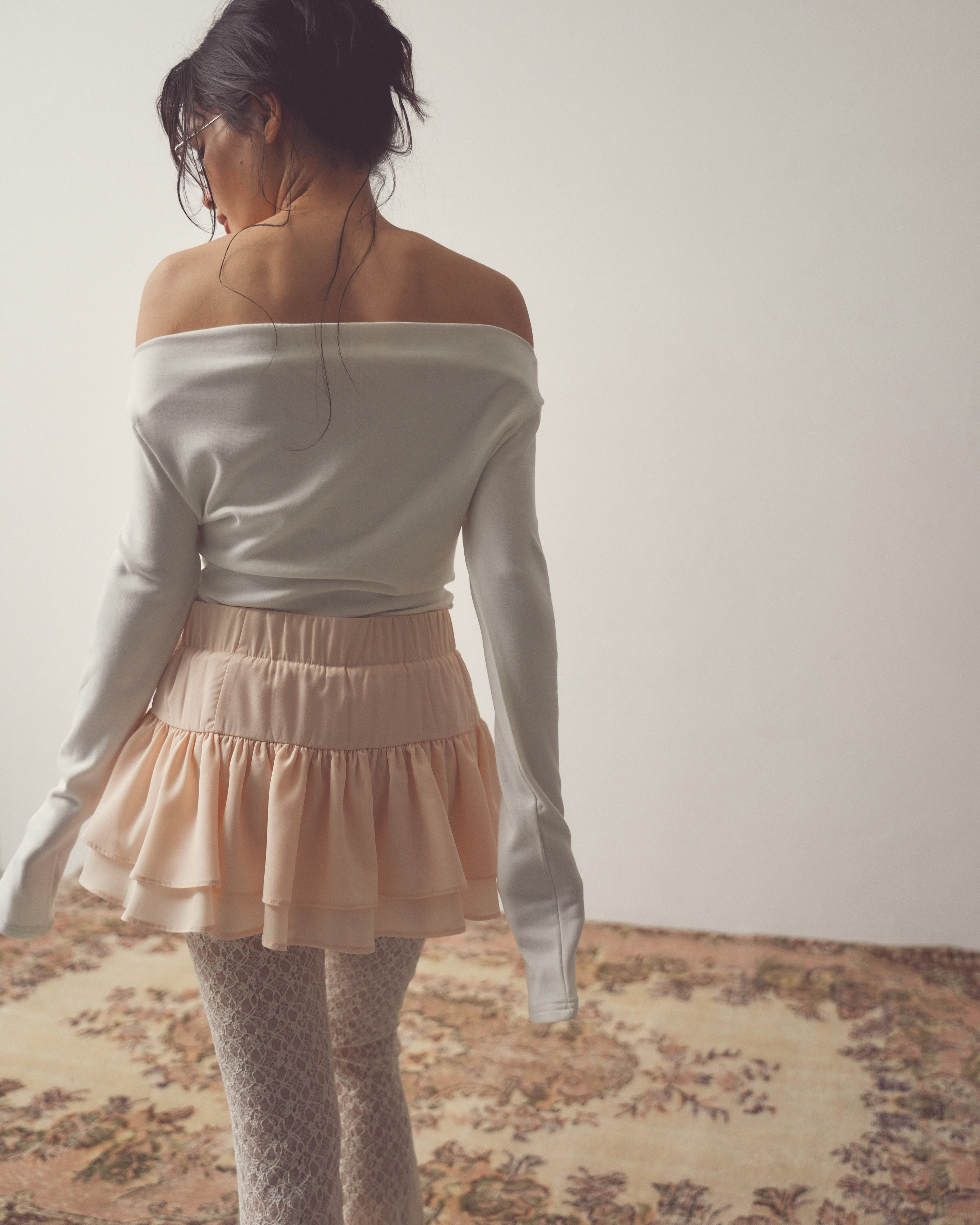 nudie chiffon skirt