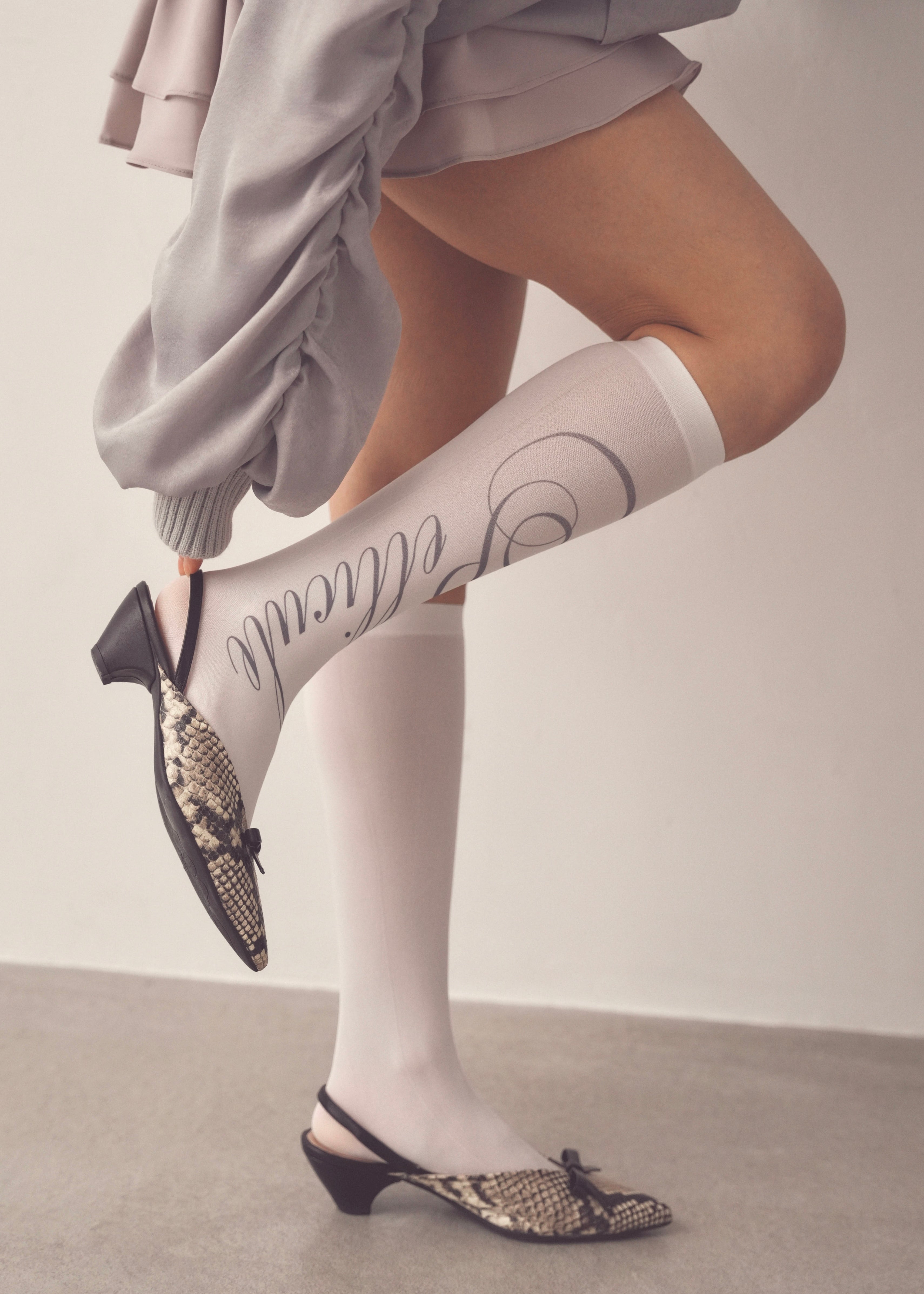 lettering socks