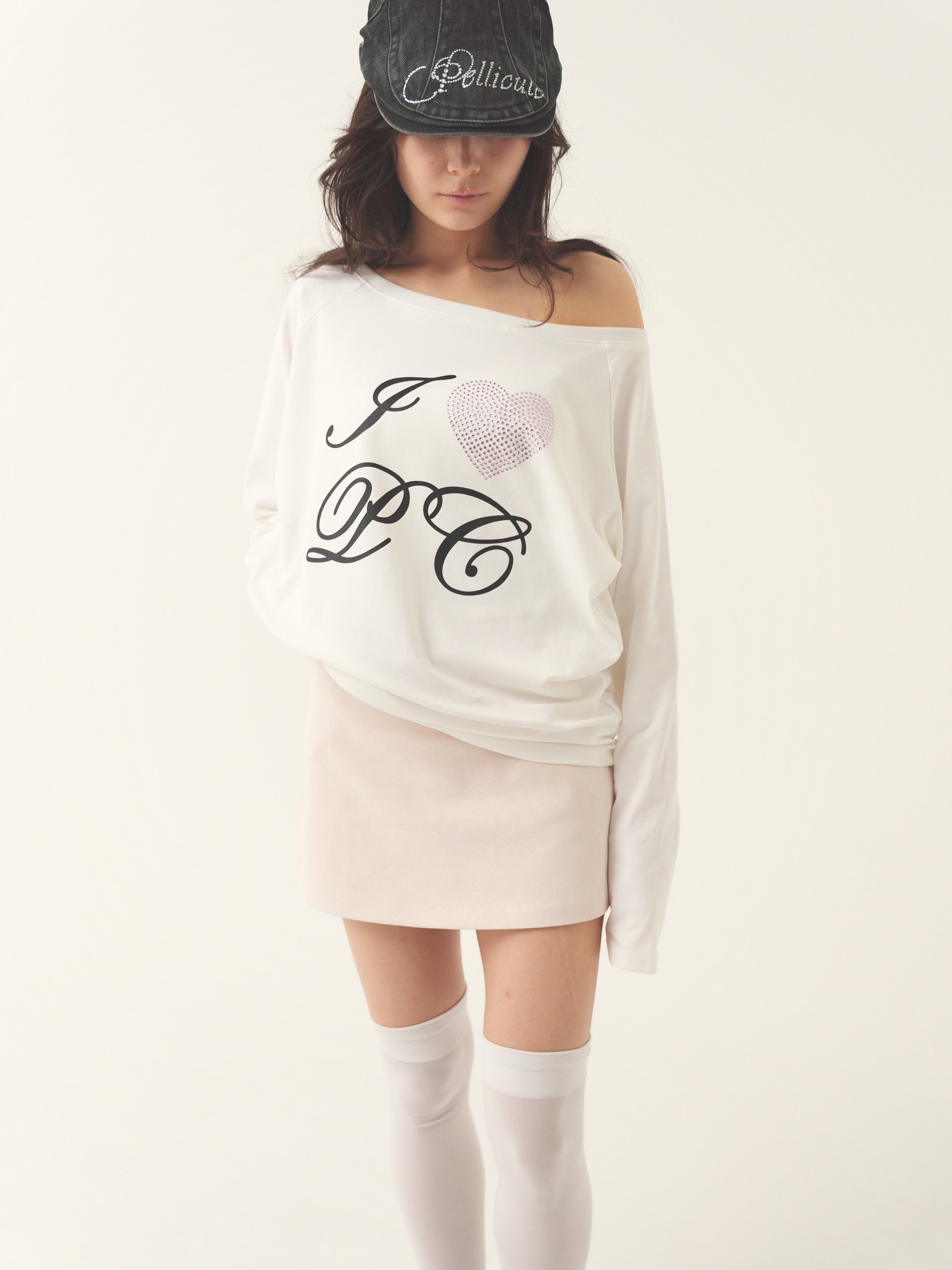 jewelic luv tee｜PELLICULE | ぺリキュール