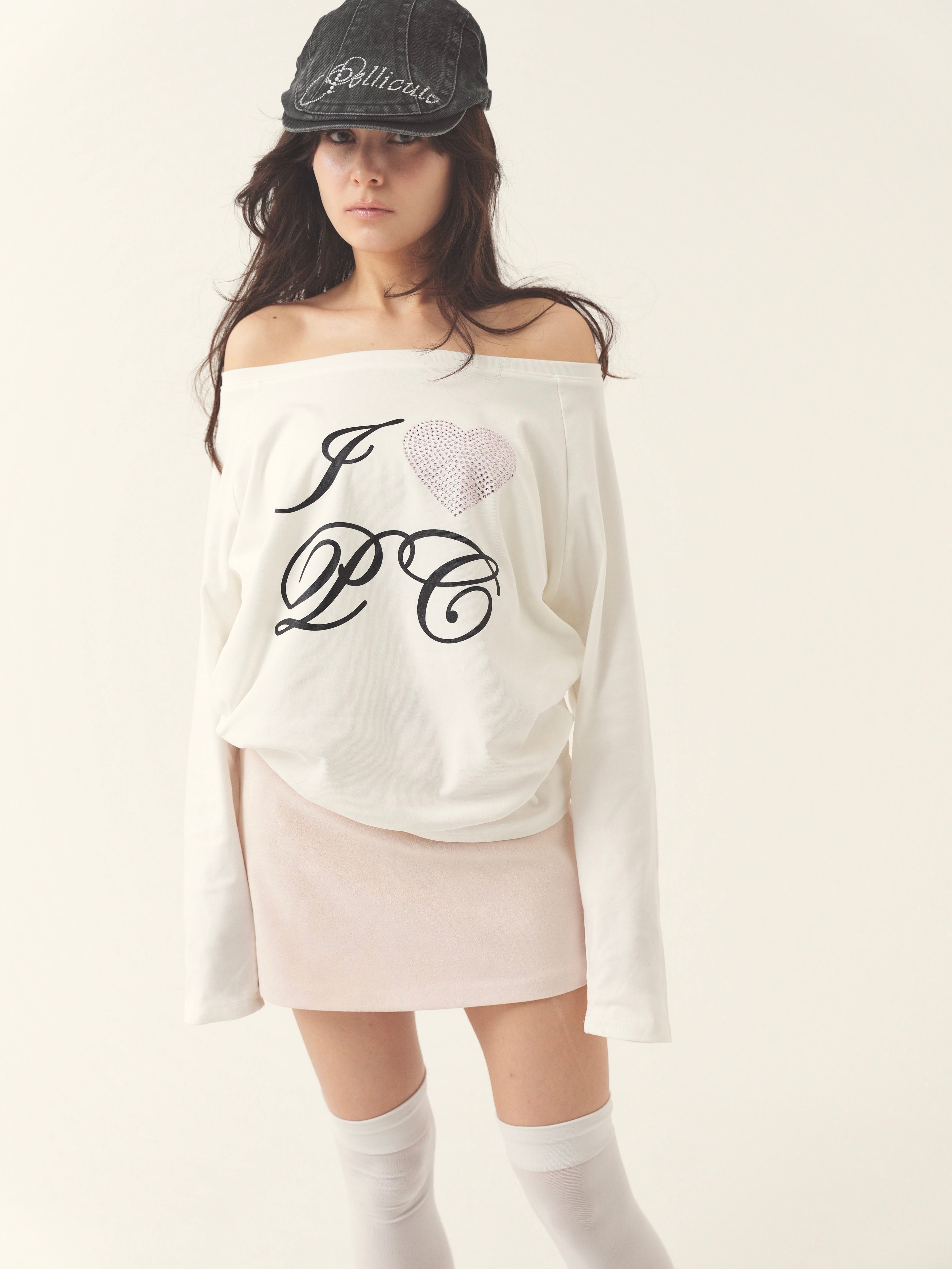jewelic luv tee｜PELLICULE | ぺリキュール