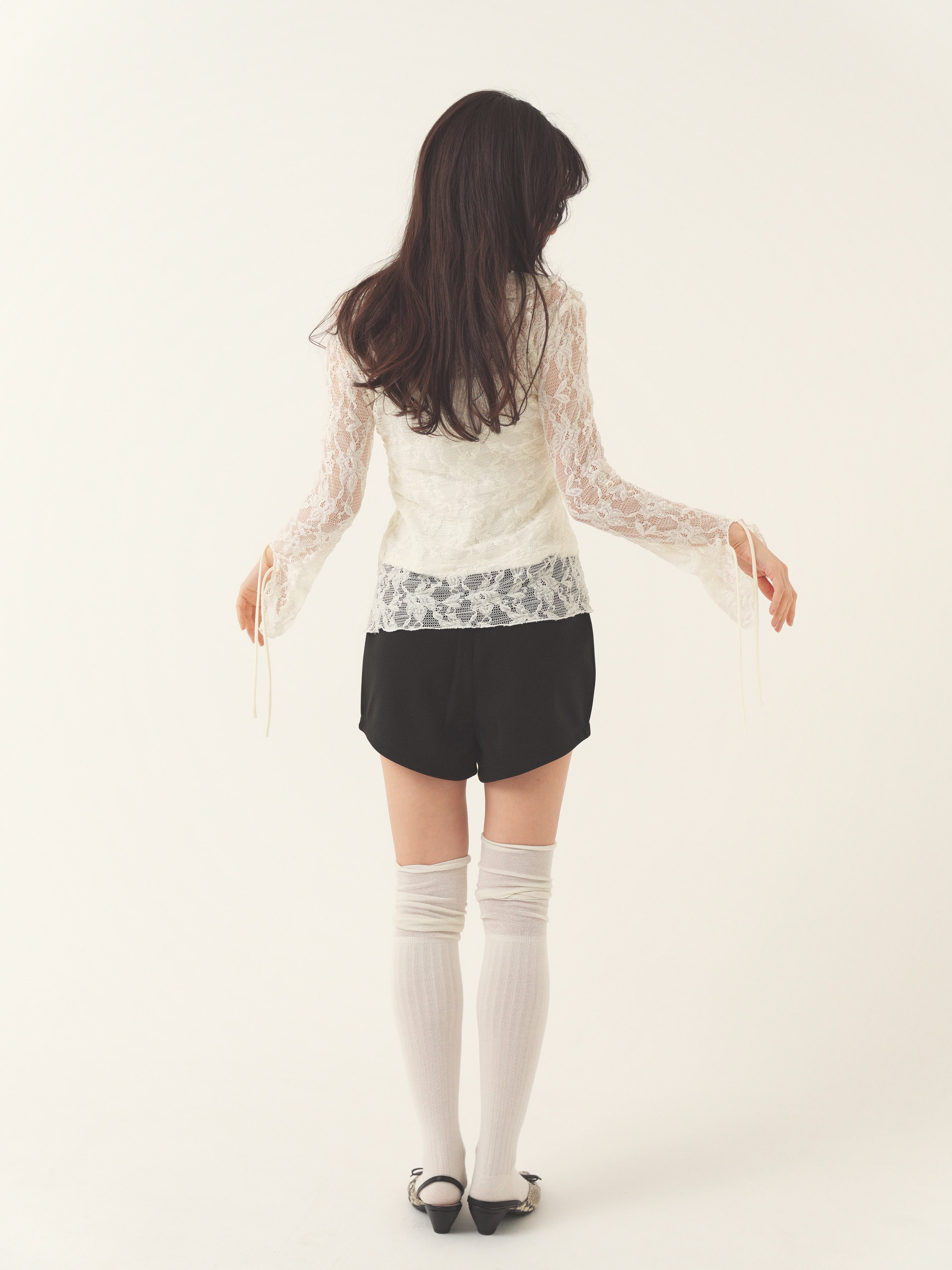 layered lacy tops｜PELLICULE | ぺリキュール