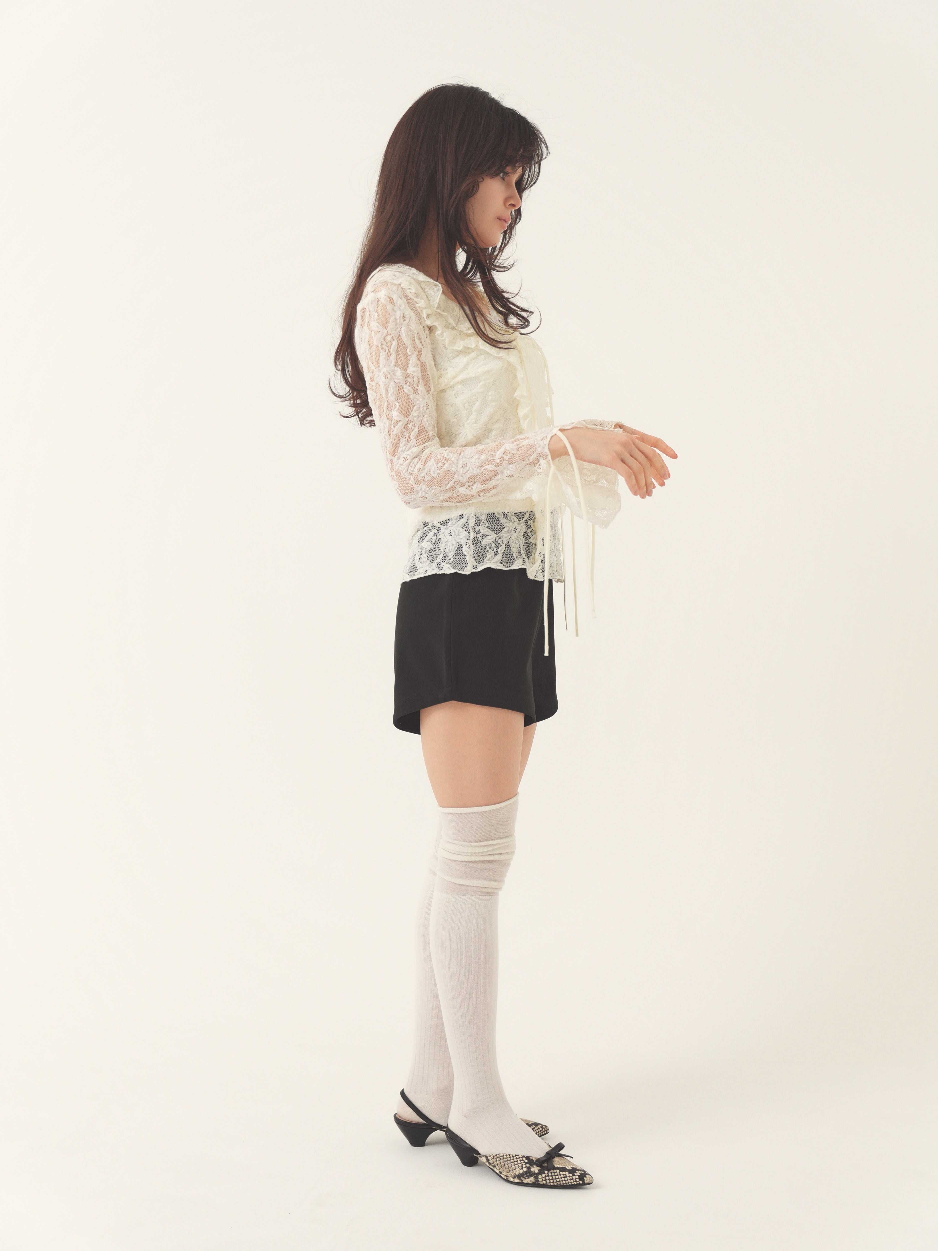 layered lacy tops