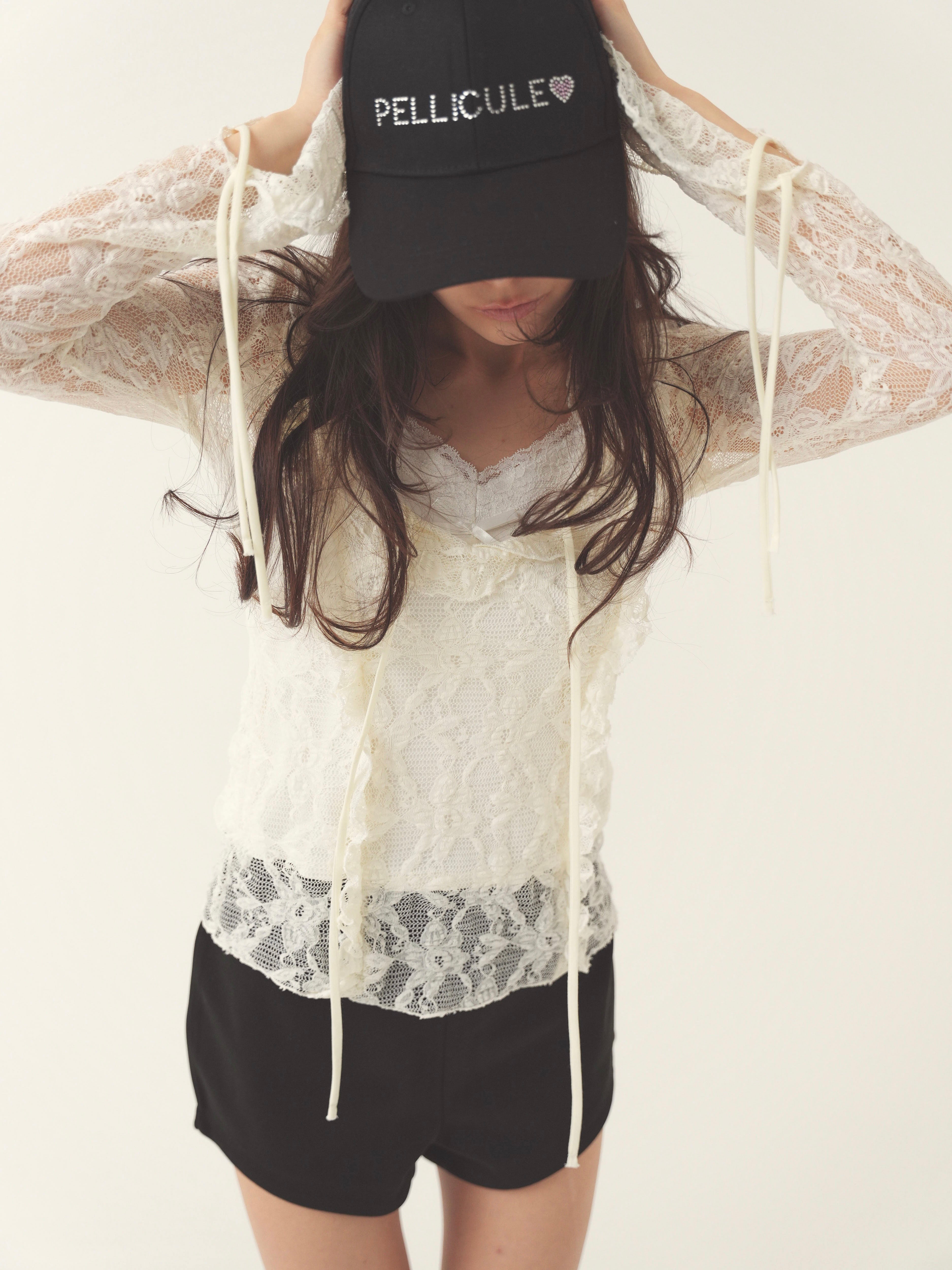 layered lacy tops｜PELLICULE | ぺリキュール