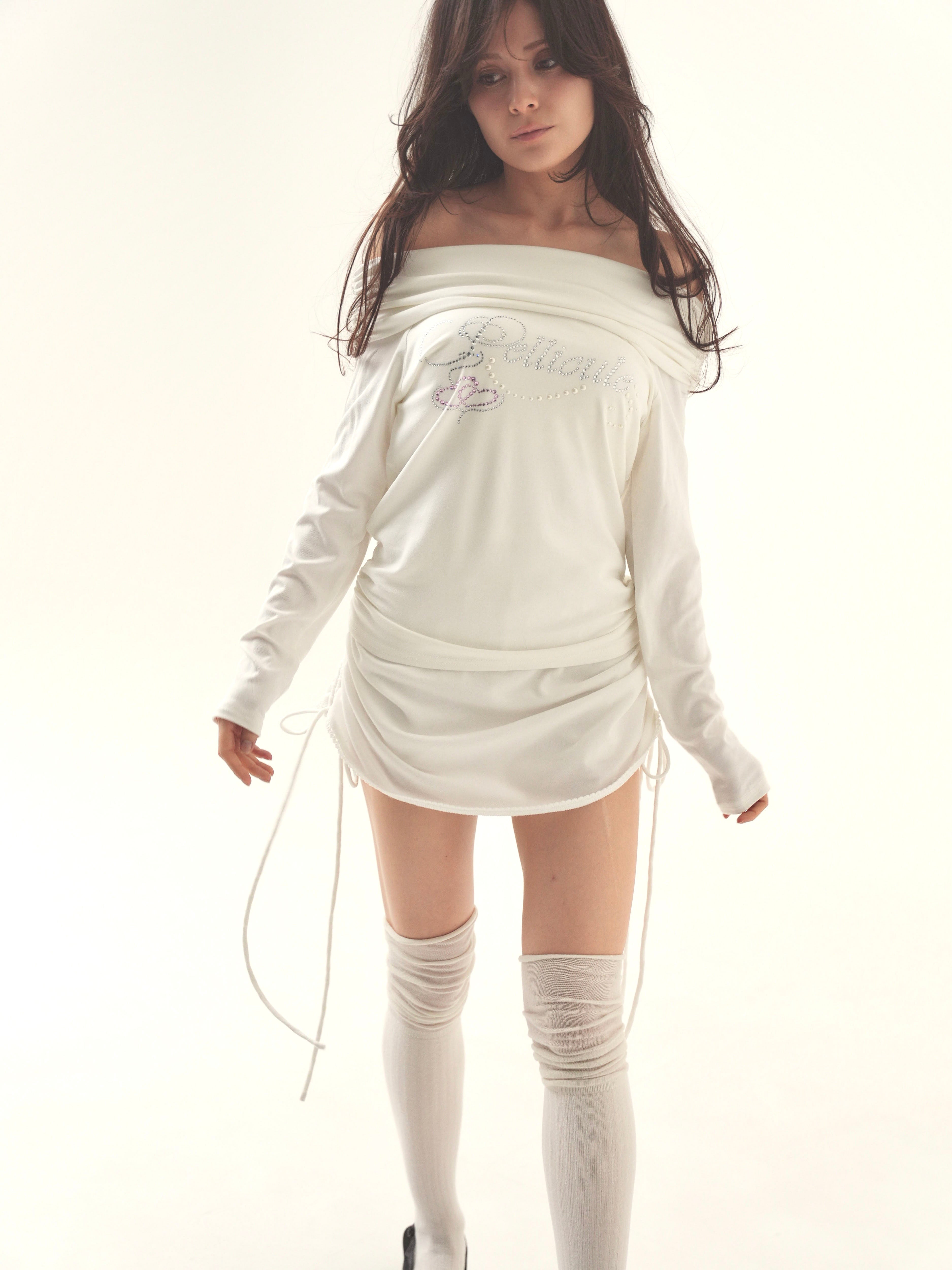 side gather skirt｜PELLICULE | ぺリキュール