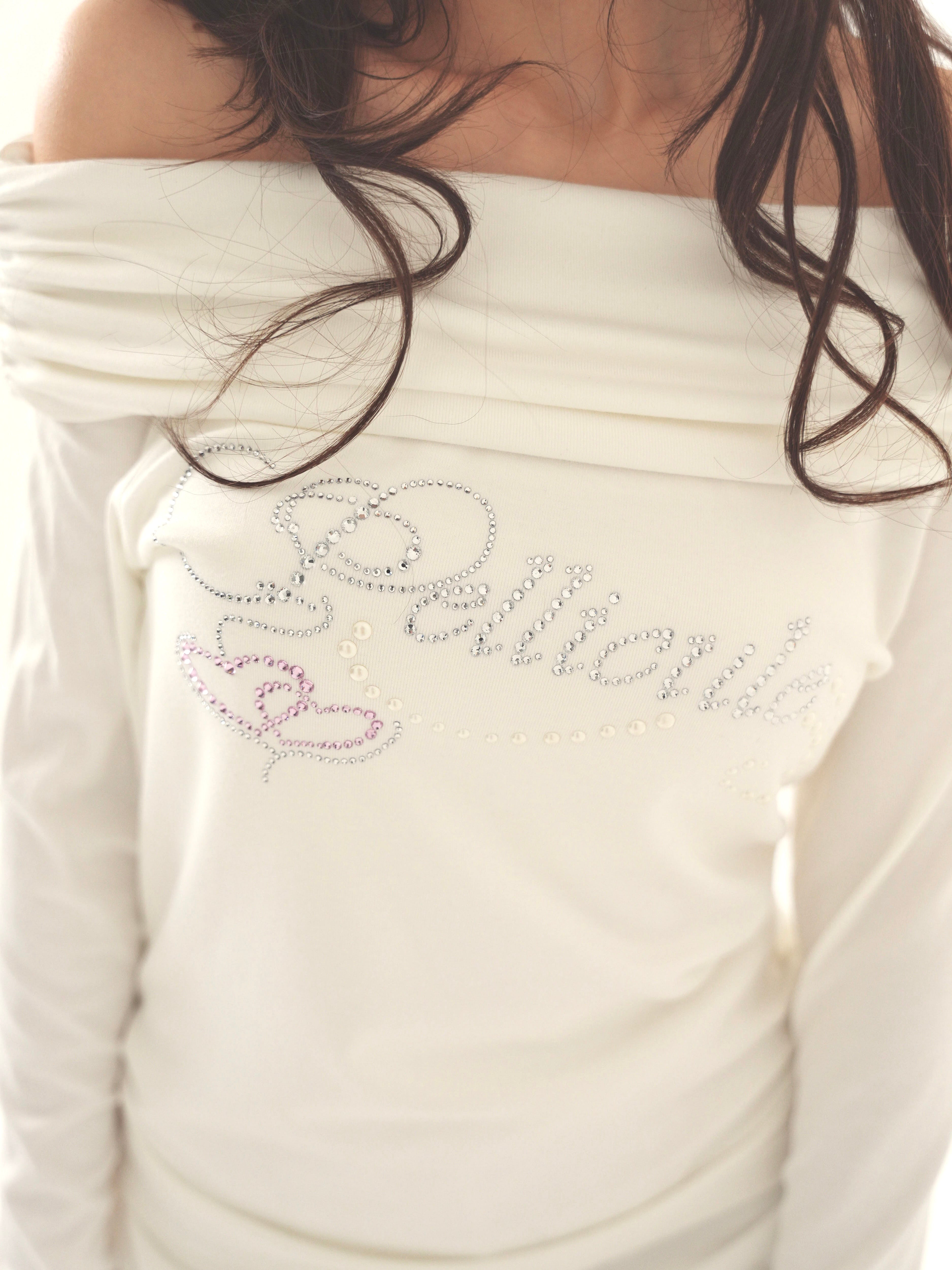 jewelic luv offshoulder｜PELLICULE | ぺリキュール