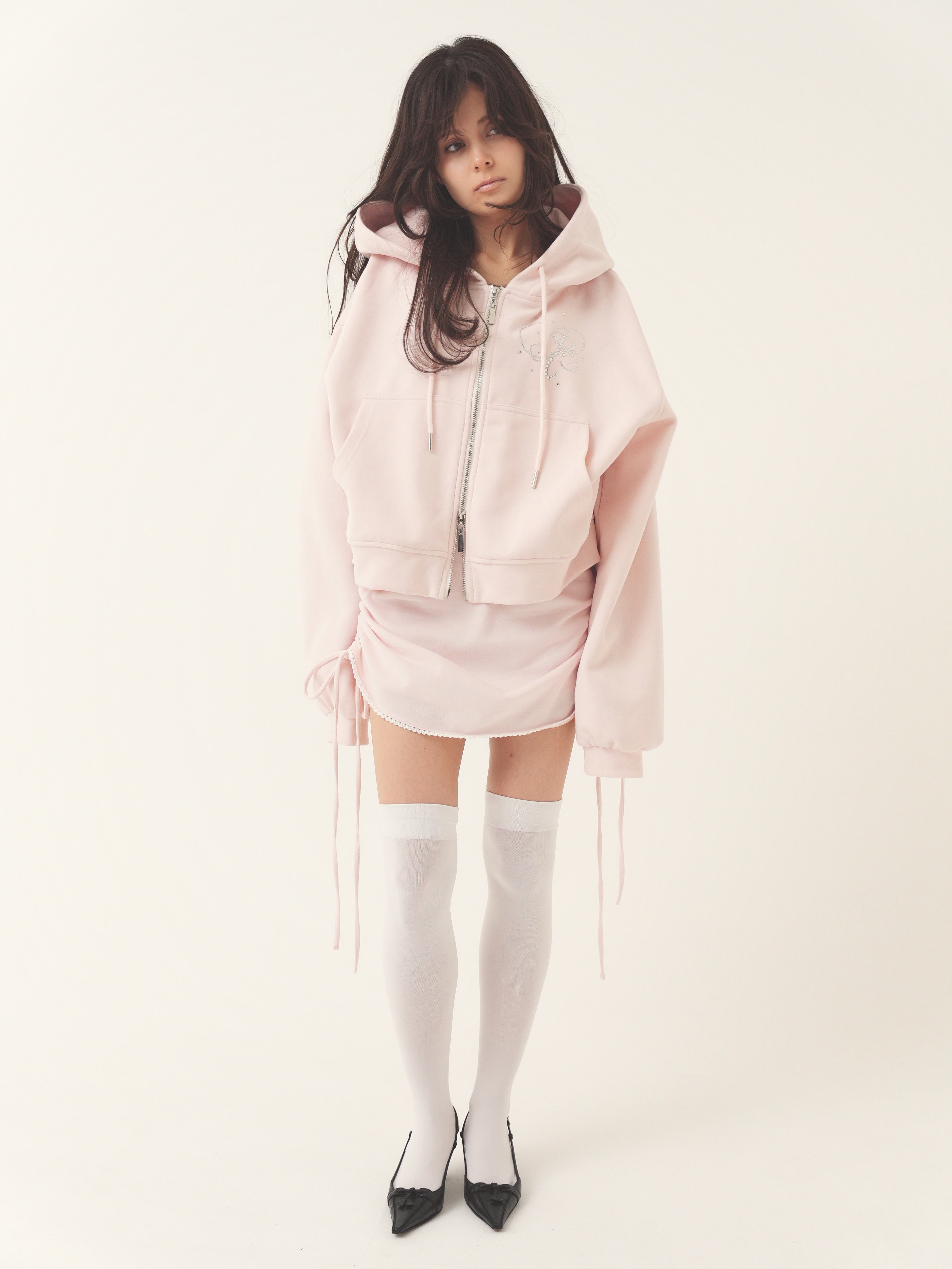 side gather skirt