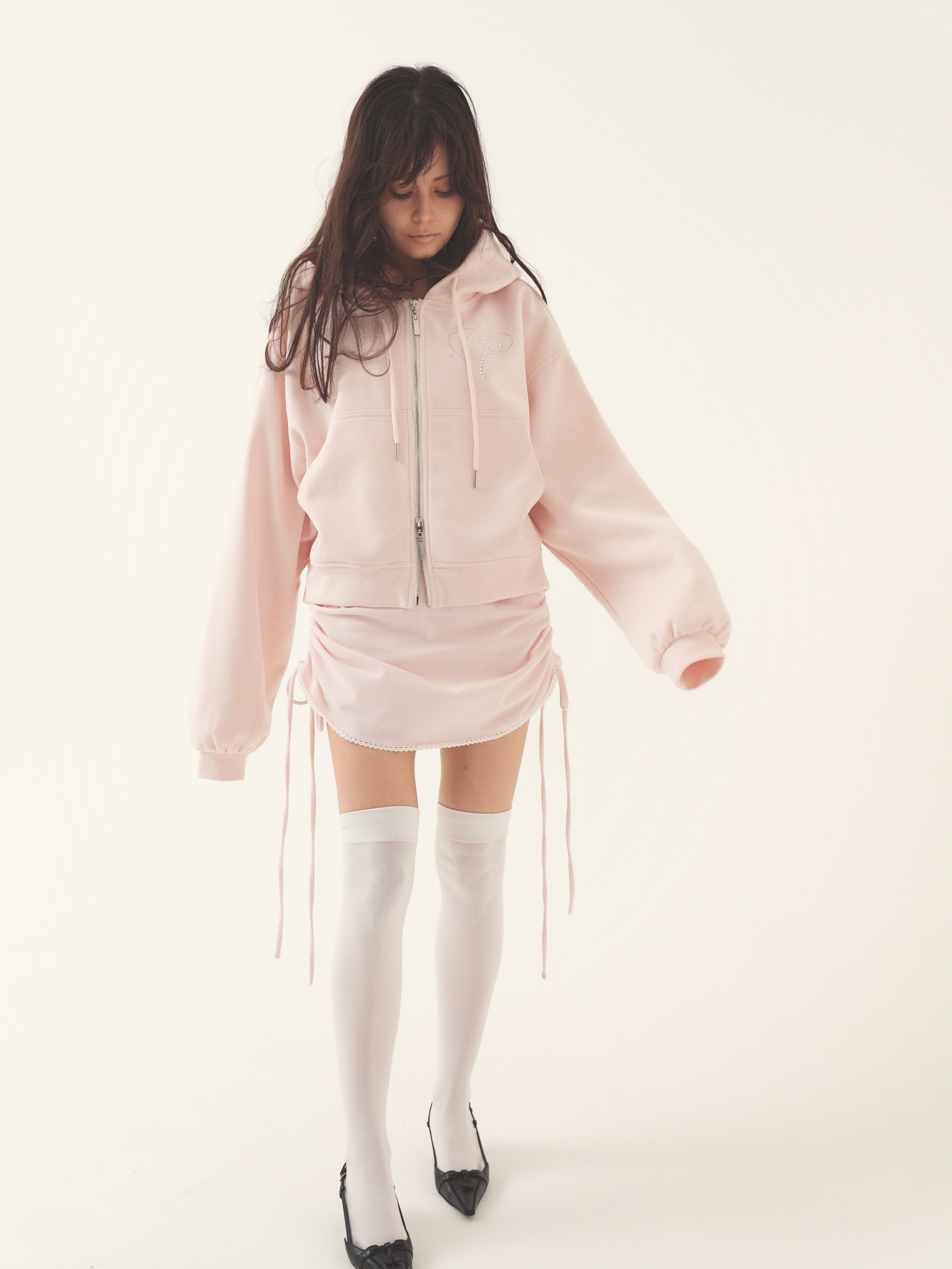 side gather skirt