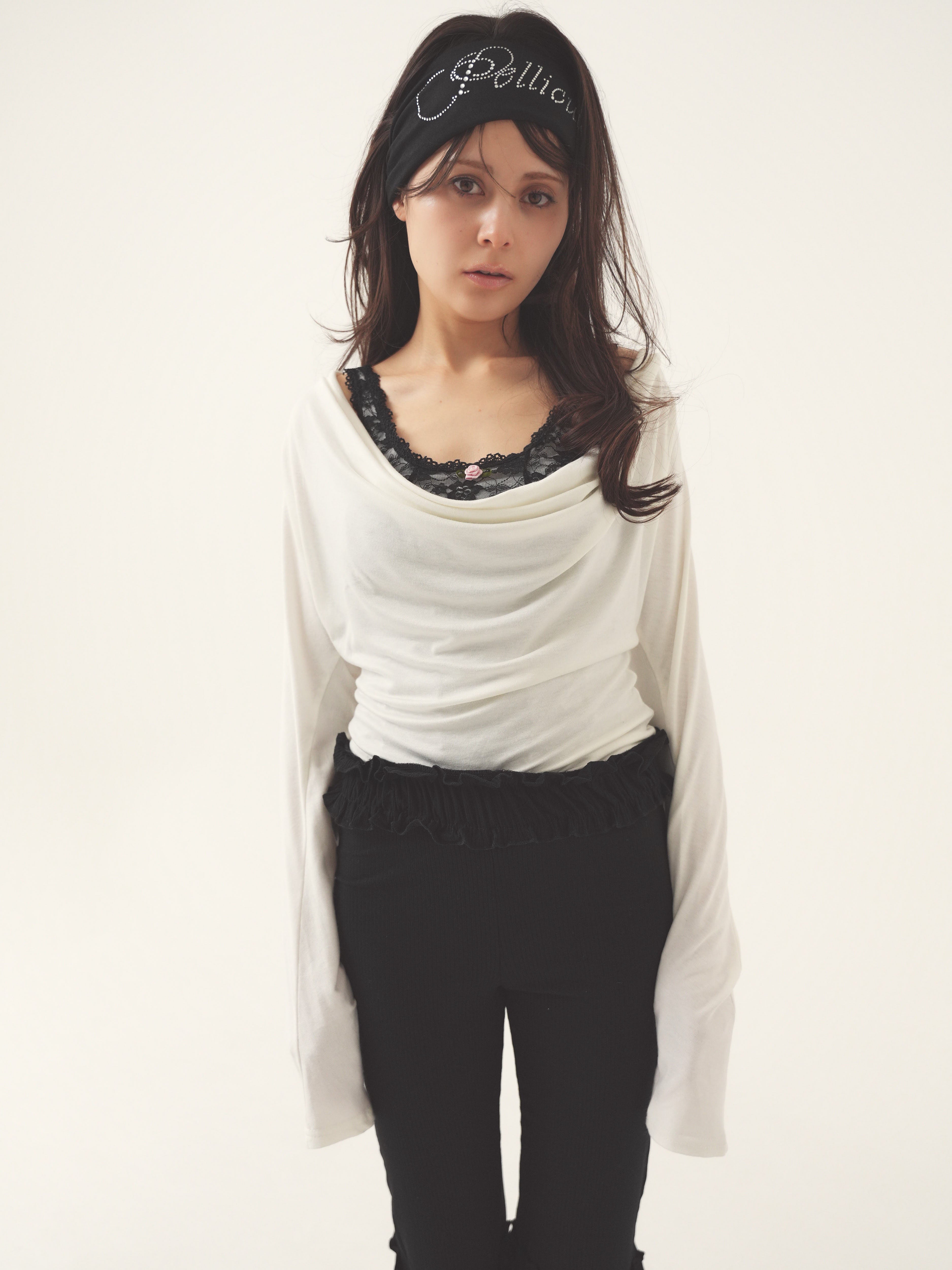 layered drape tops｜PELLICULE | ぺリキュール