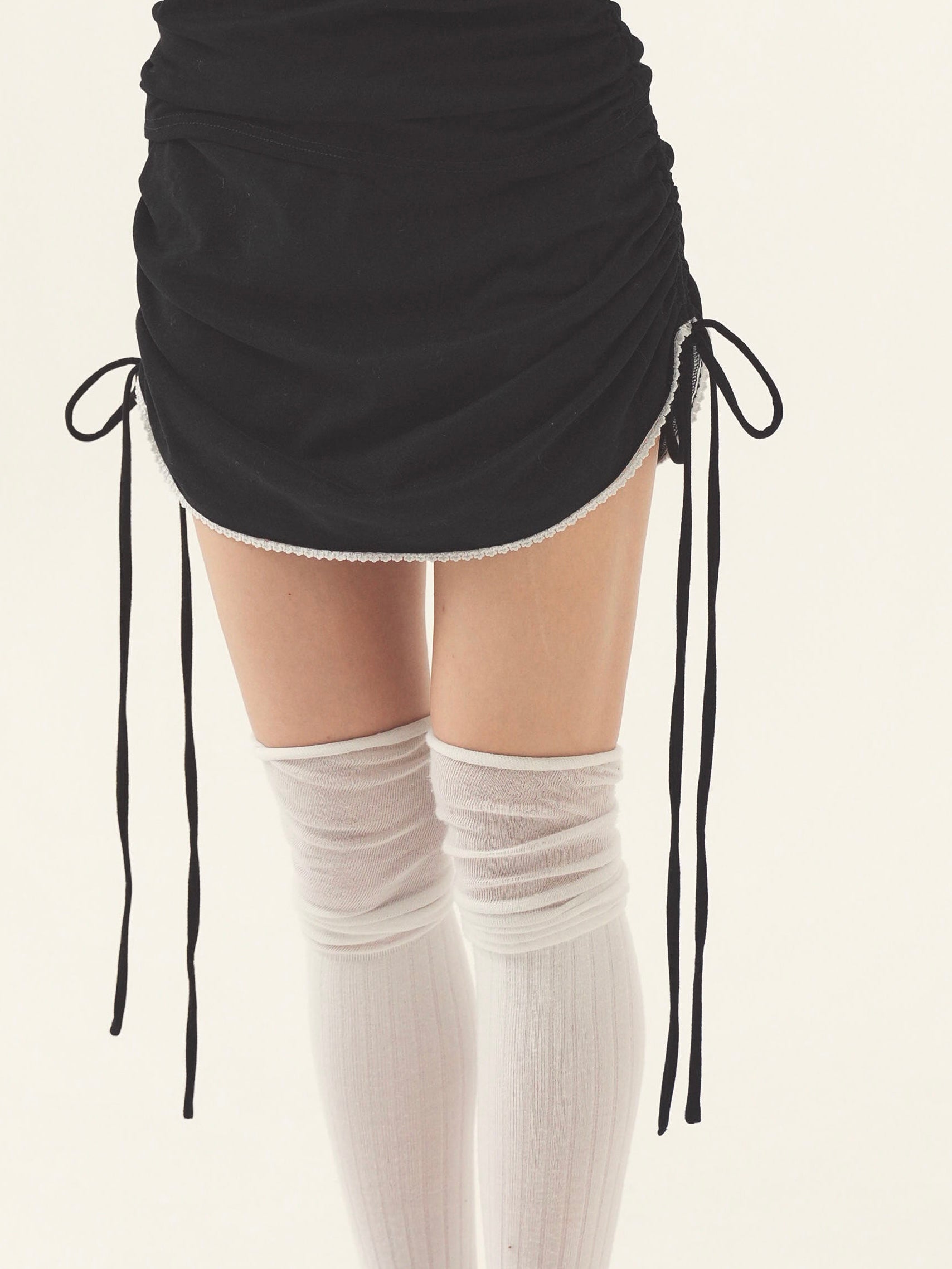 side gather skirt｜PELLICULE | ぺリキュール