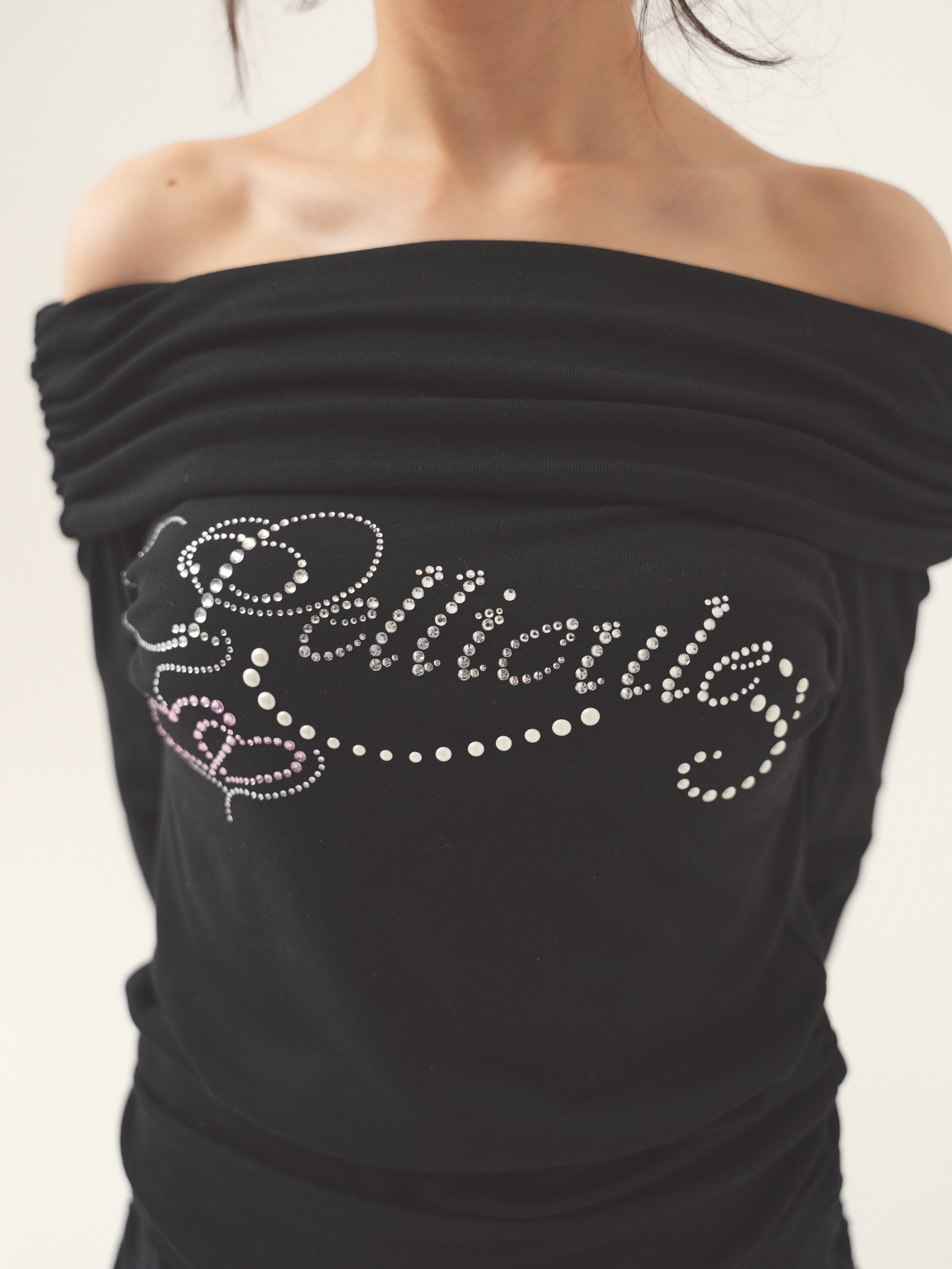 jewelic luv offshoulder｜PELLICULE | ぺリキュール