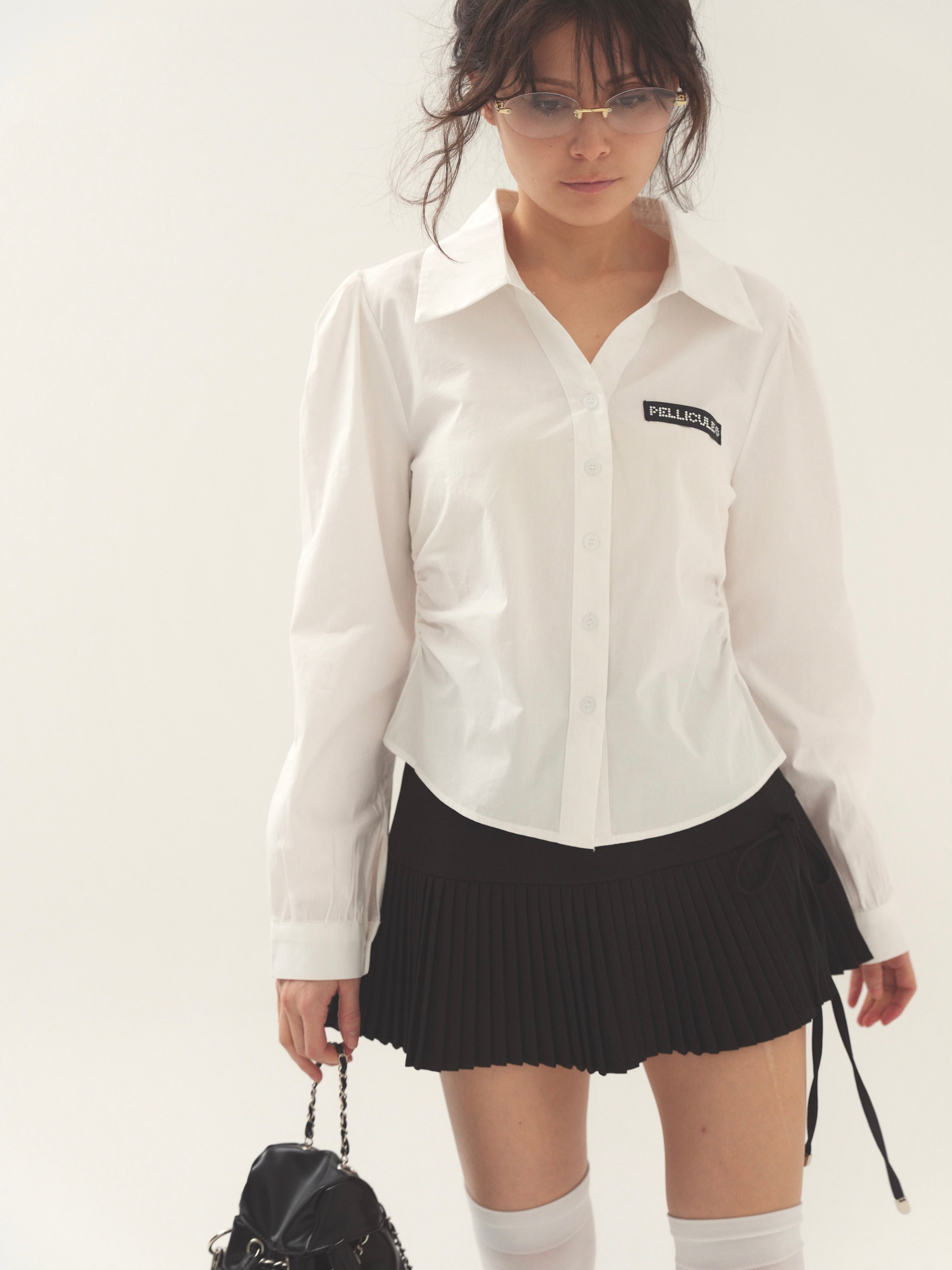 pc poplin shirt｜PELLICULE | ぺリキュール