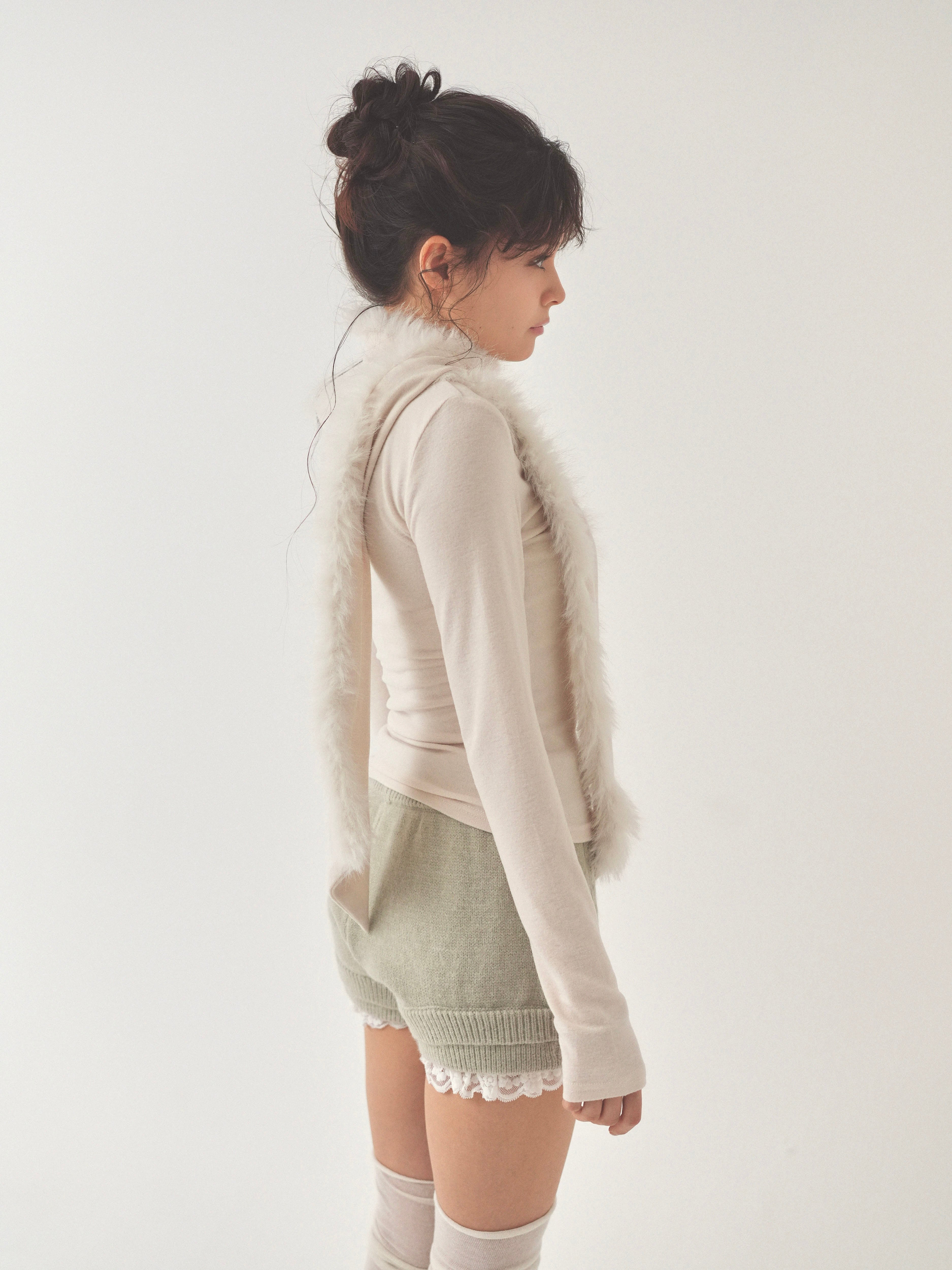baby fur - tie tops