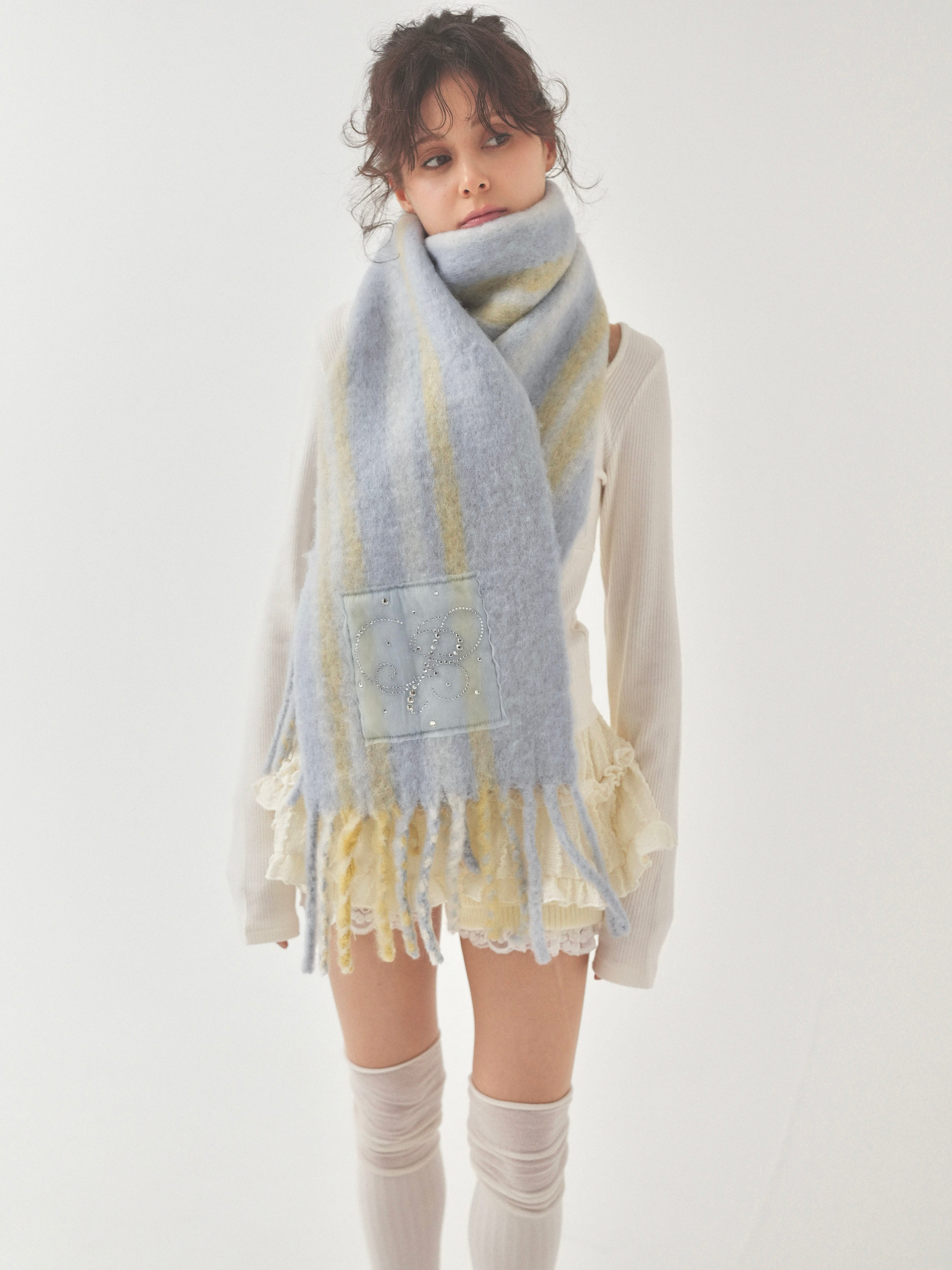 【12/20発送】motif pale muffler